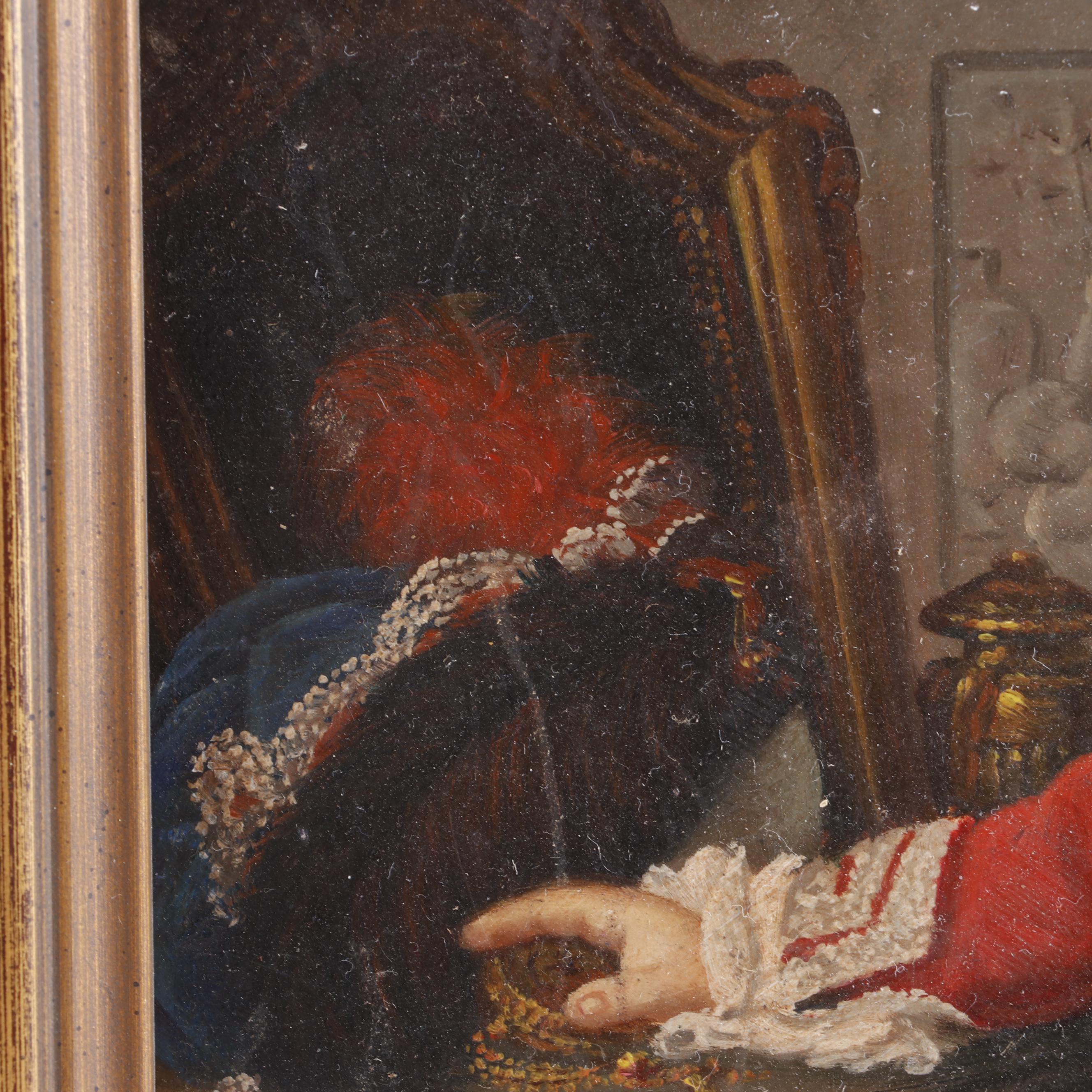 M. Moshall Copy Oil Painting after Pierre Subleyras