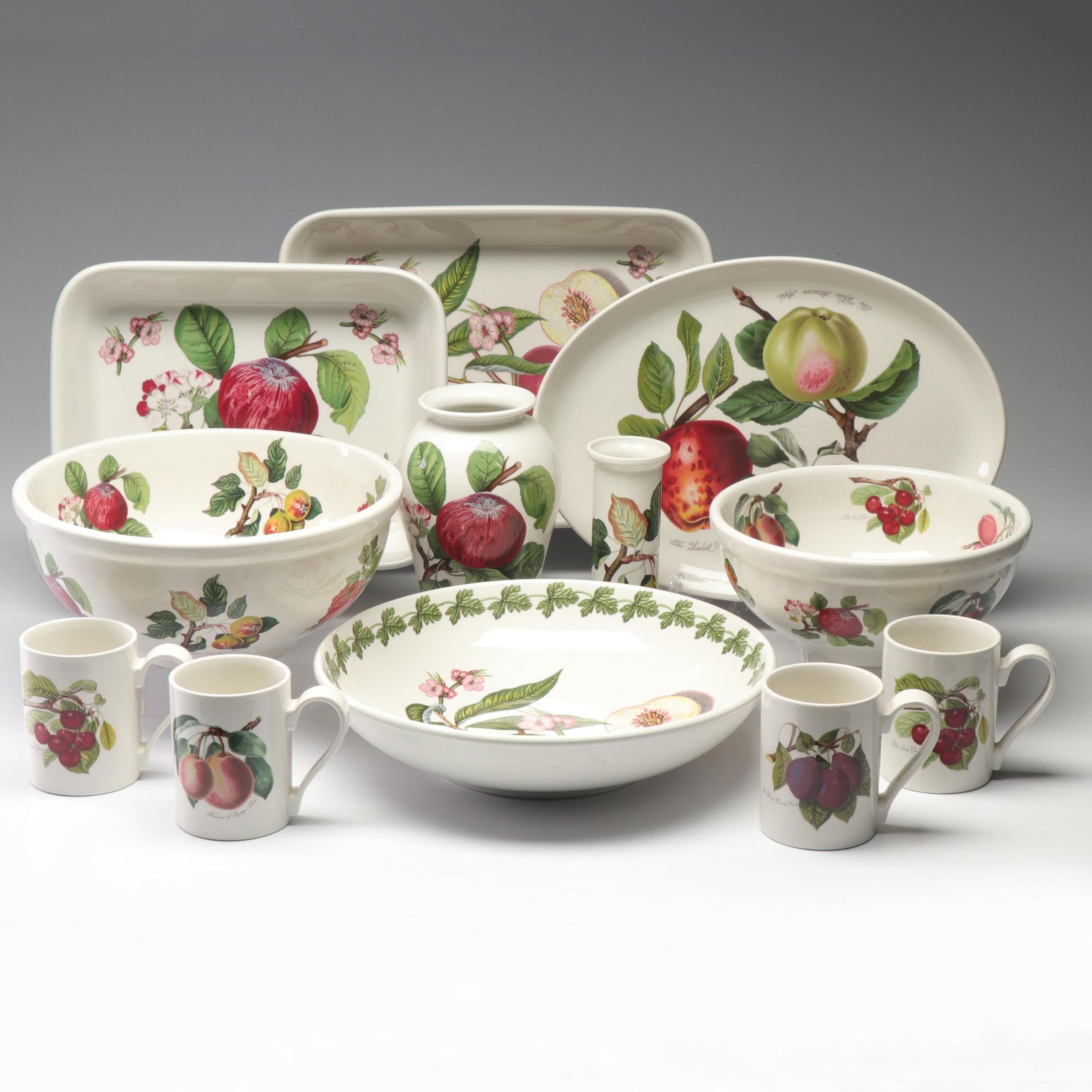 Portmeirion "Pomona" Ceramic Bakeware and Tableware