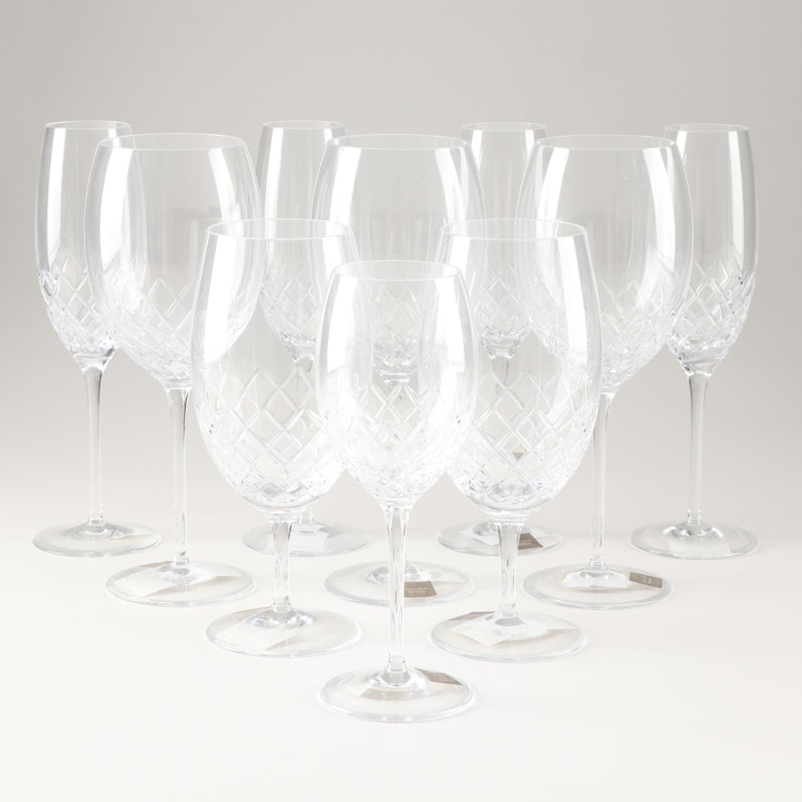 Monique Lhuillier for Waterford "Cherish" Lead Crystal Stemware