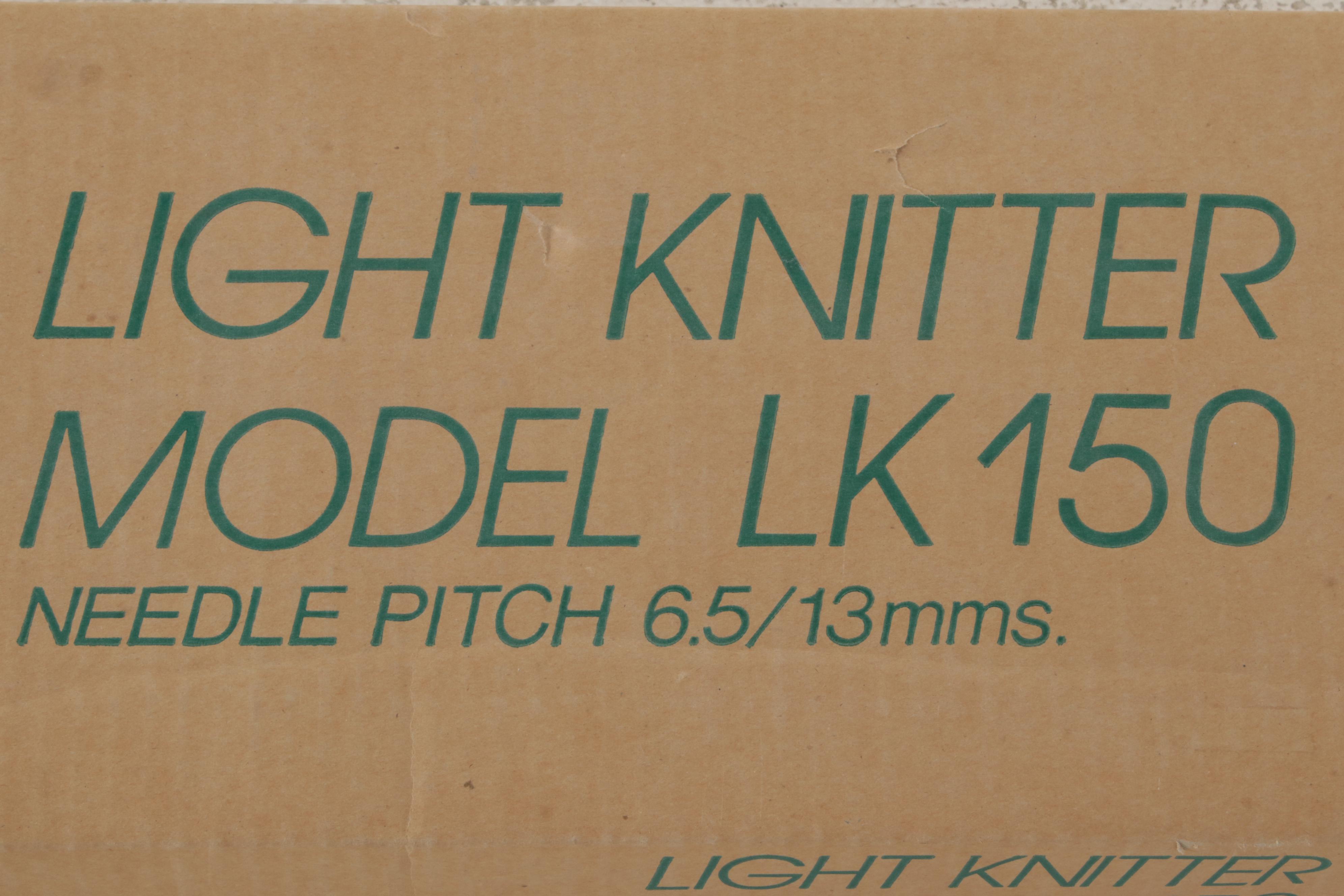 Silver Reed LK150 Knitting Machine