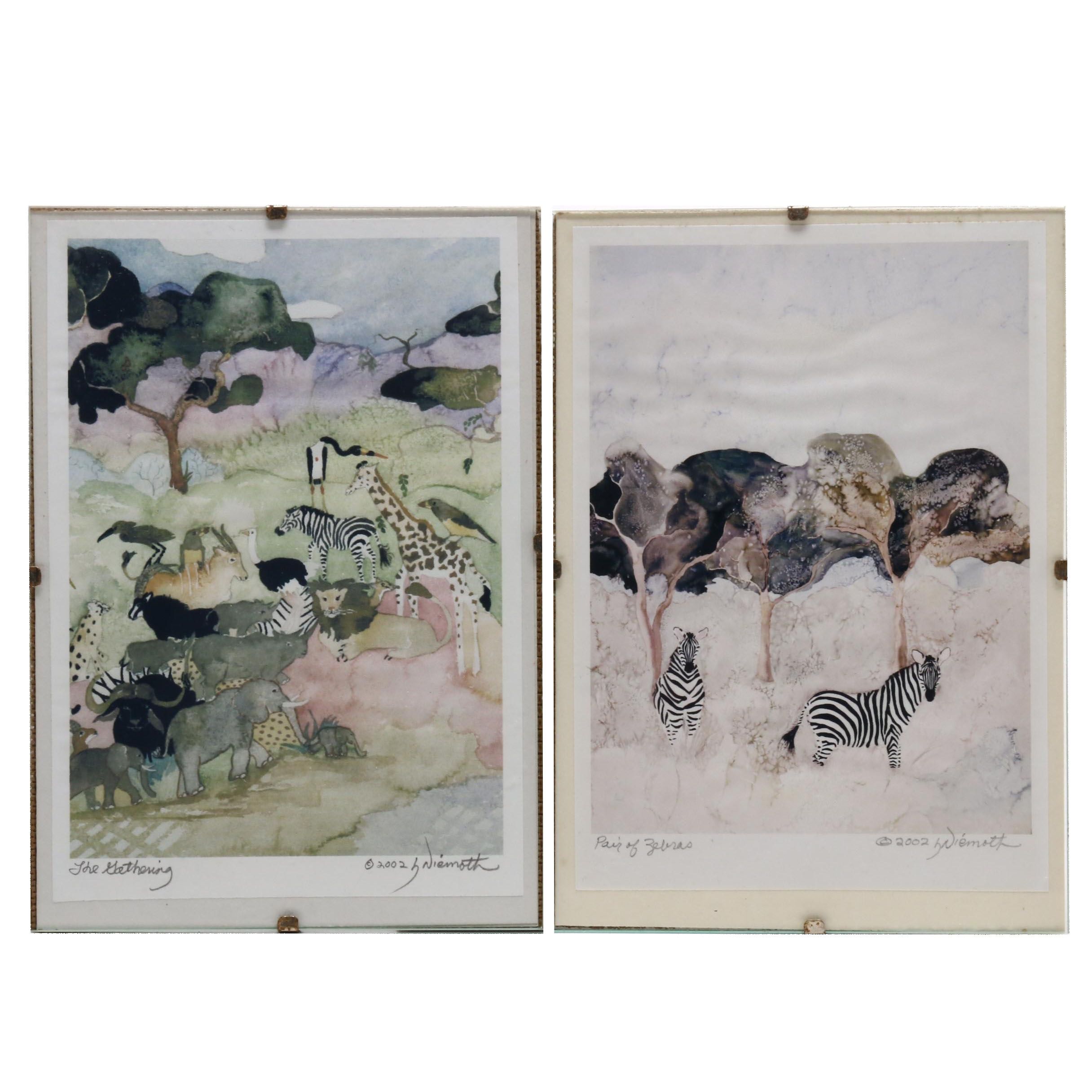 Leah Niemoth Giclées of Watercolor Wildlife Paintings