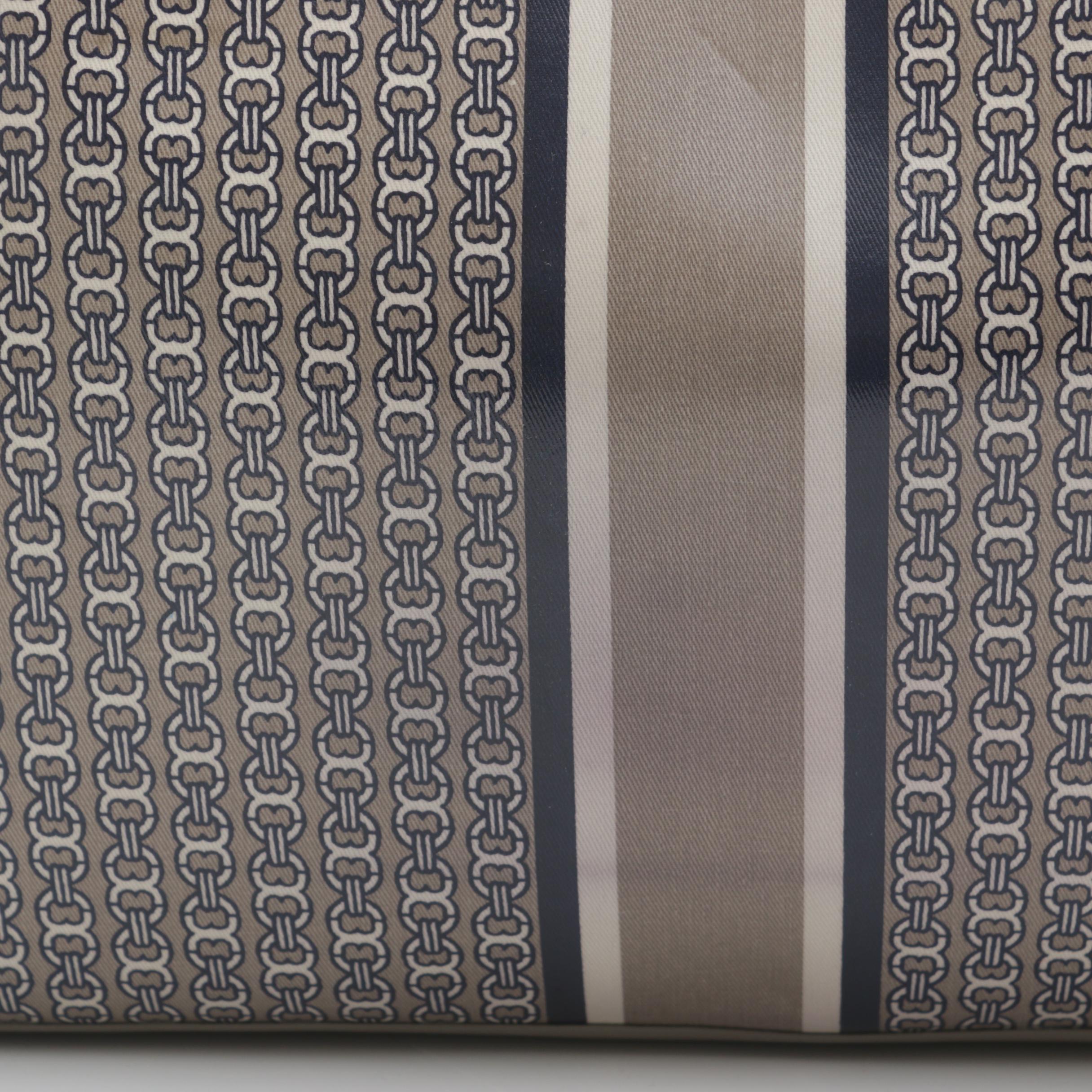 Tory Burch Coated Canvas Tote Bag