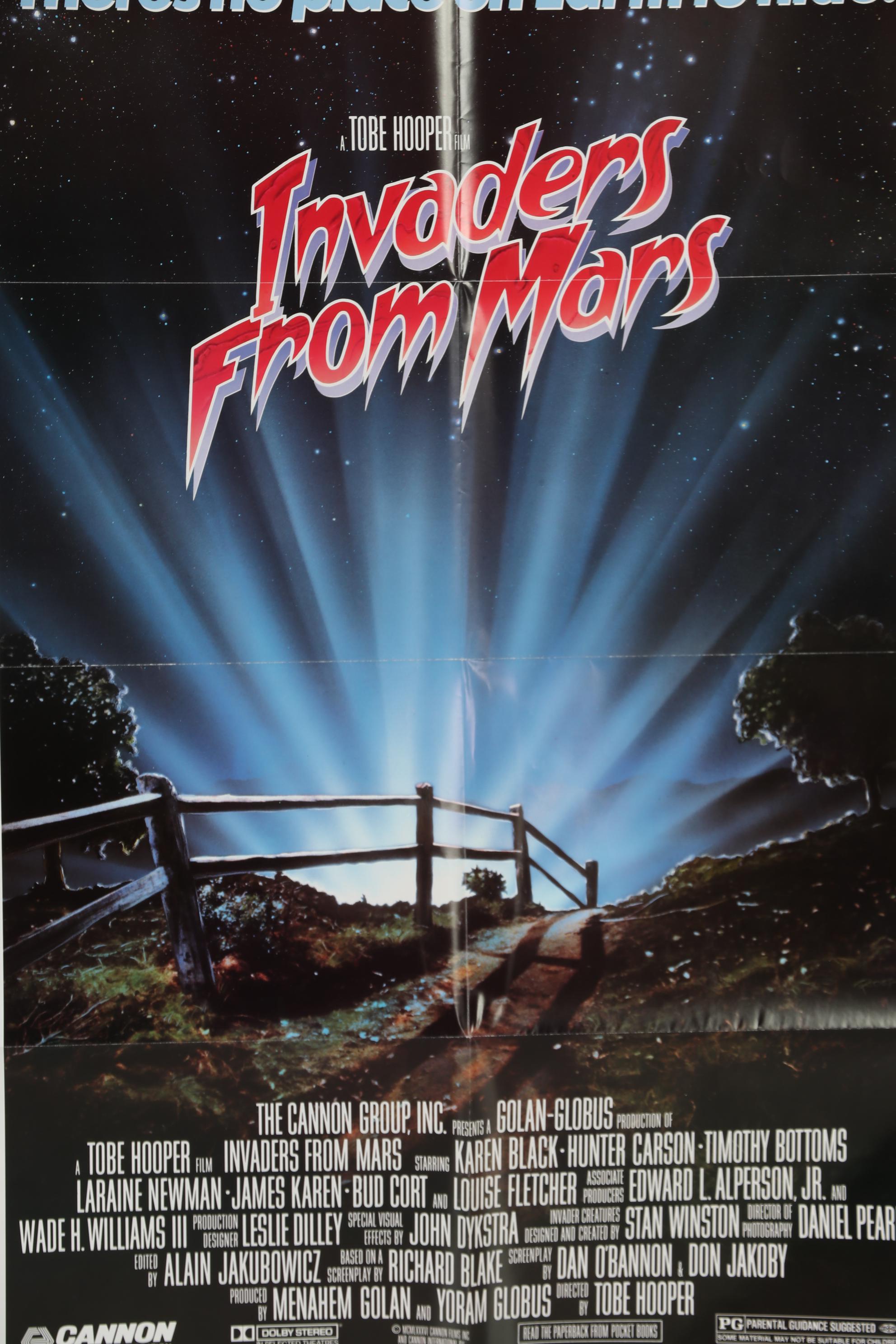 "It Came From Outer Space" and Other Sci-Fi Horror Movie Poster, 1970s - 1980s