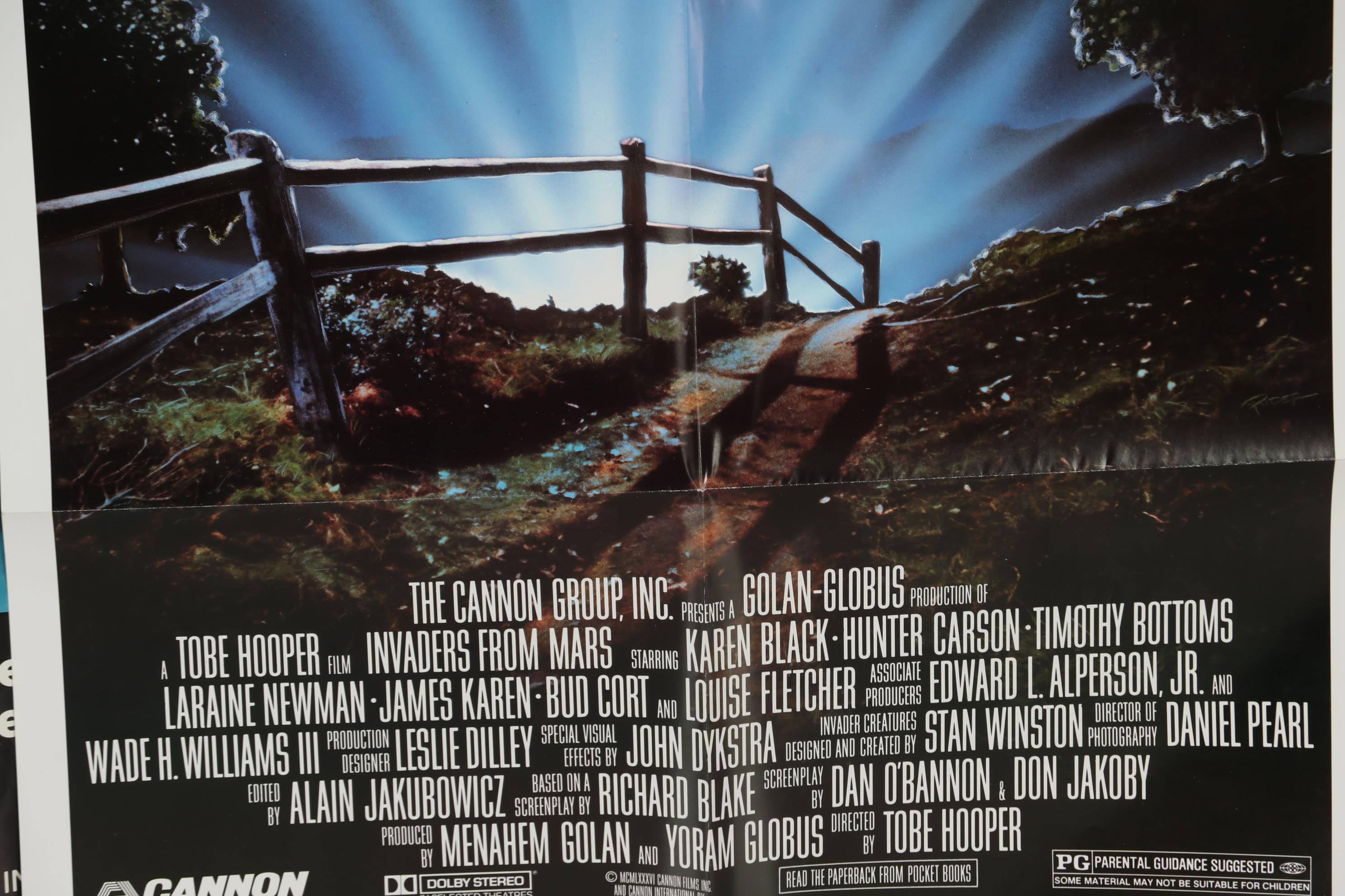 "It Came From Outer Space" and Other Sci-Fi Horror Movie Poster, 1970s - 1980s