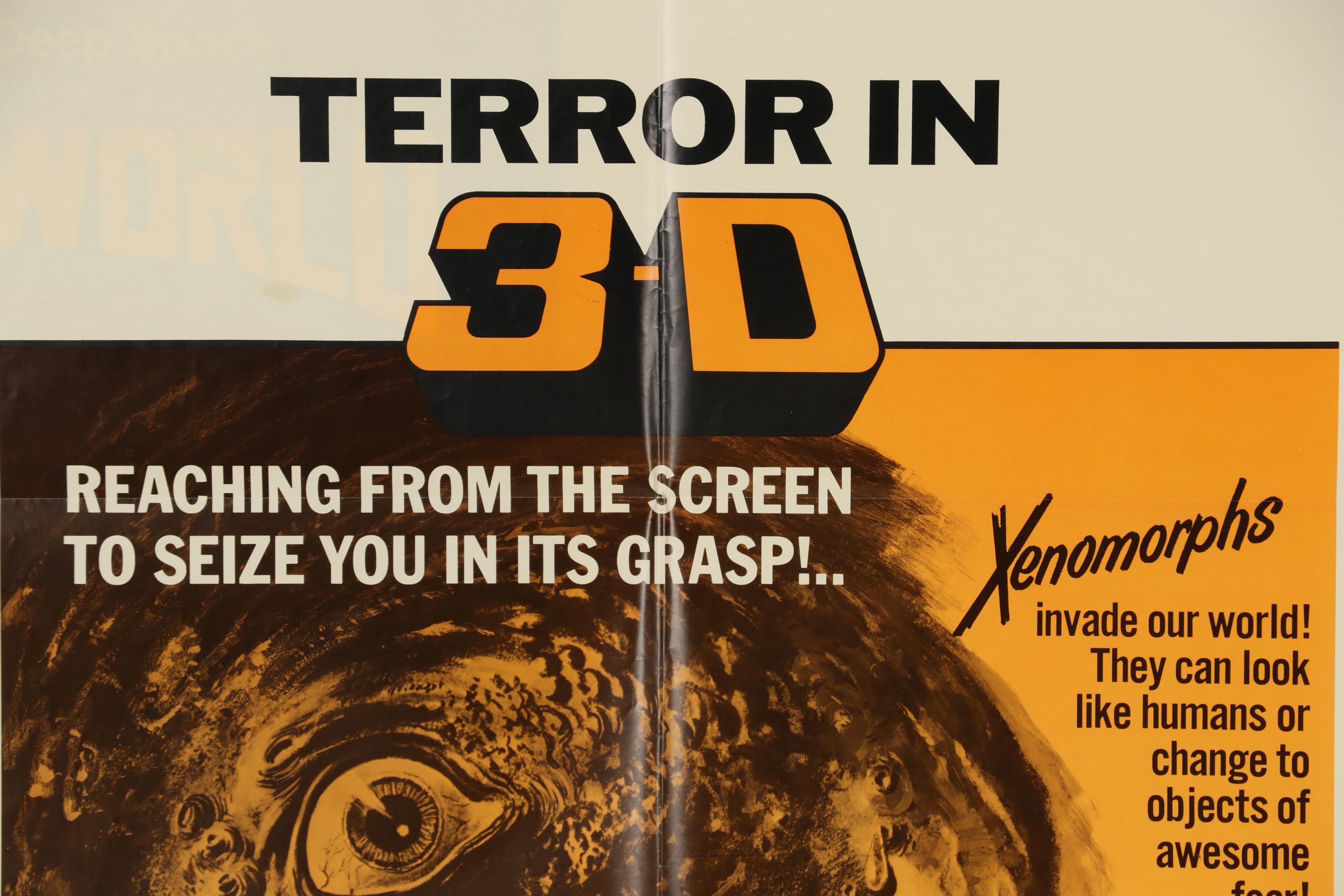 "It Came From Outer Space" and Other Sci-Fi Horror Movie Poster, 1970s - 1980s