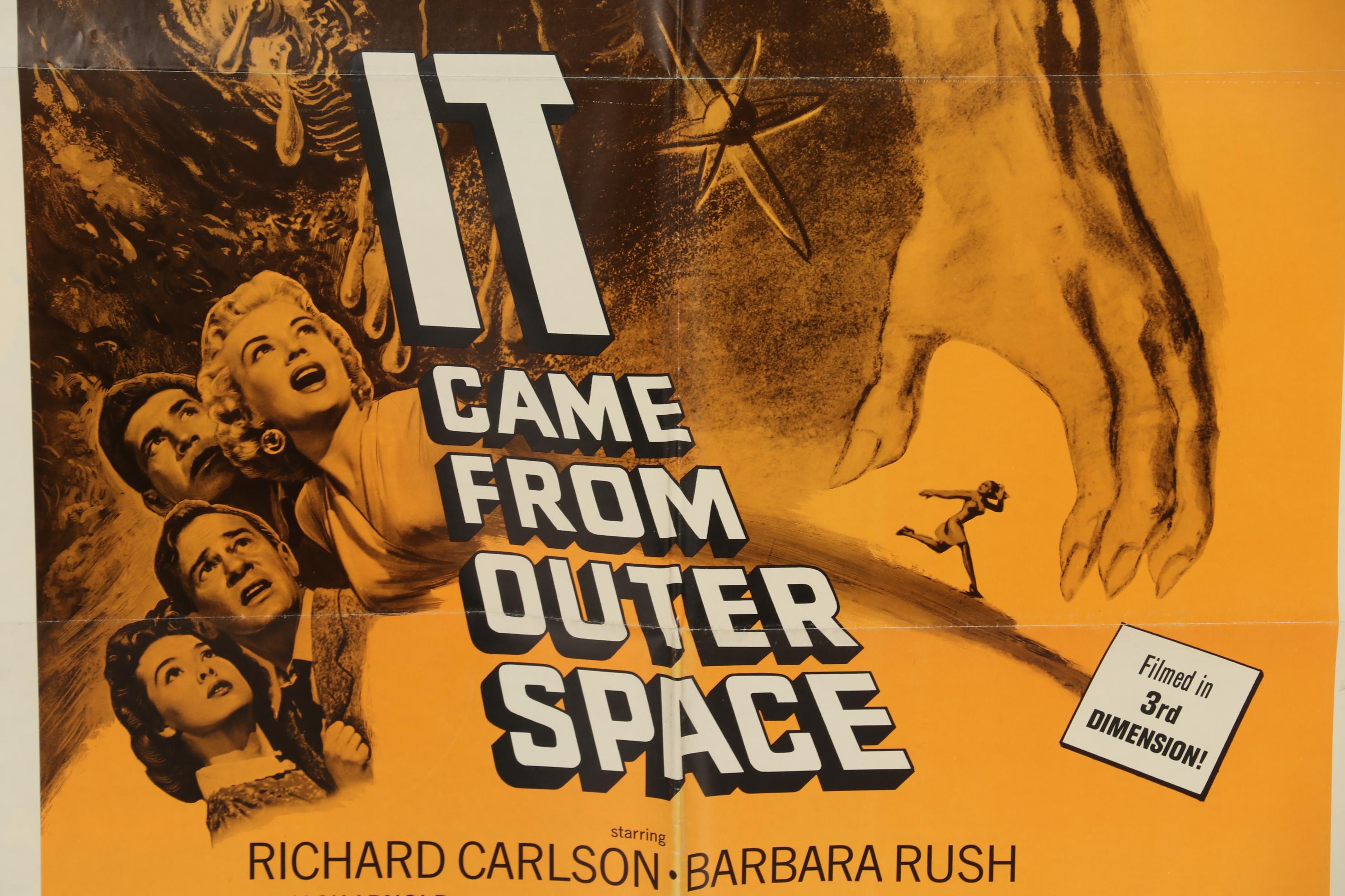"It Came From Outer Space" and Other Sci-Fi Horror Movie Poster, 1970s - 1980s