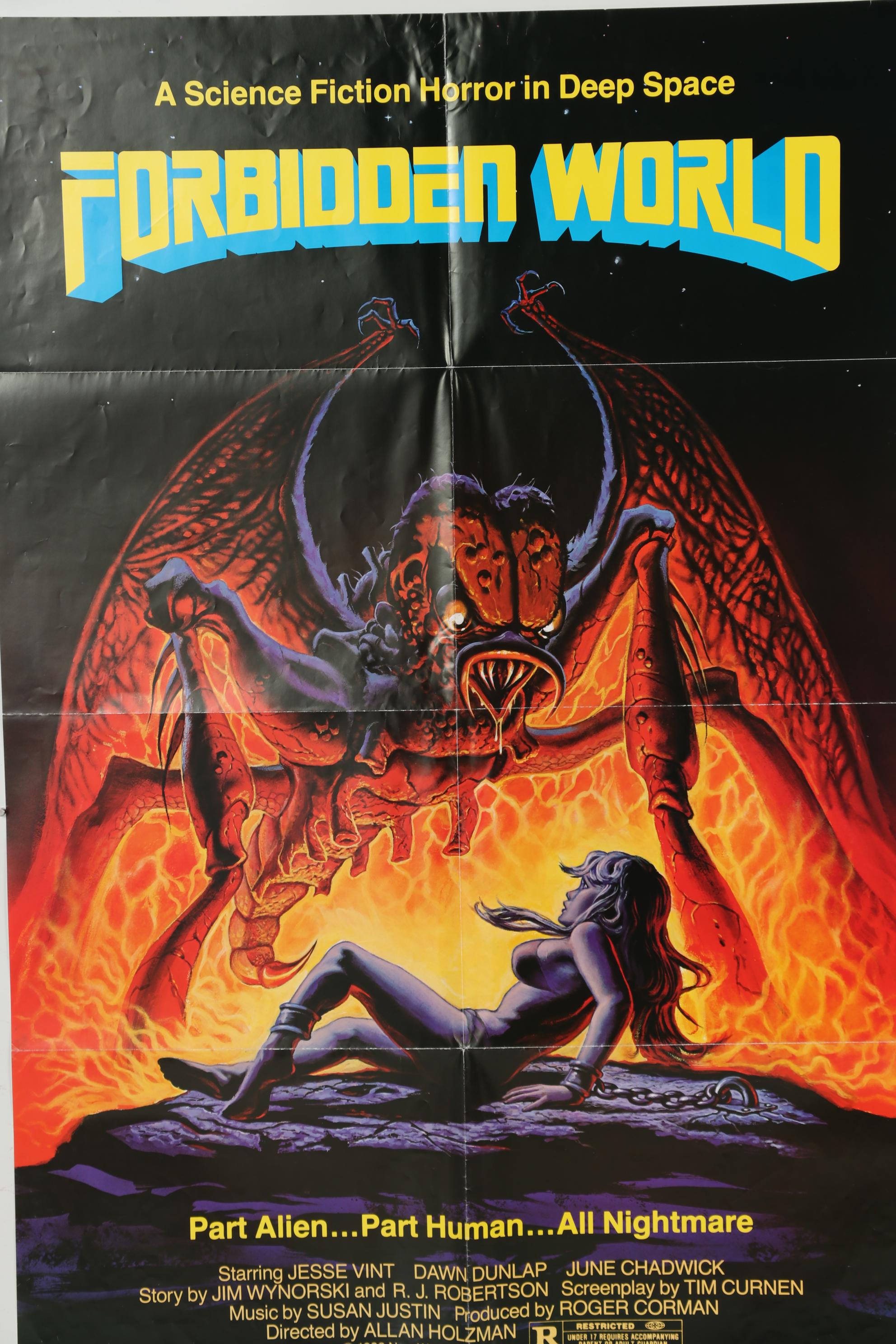 "It Came From Outer Space" and Other Sci-Fi Horror Movie Poster, 1970s - 1980s