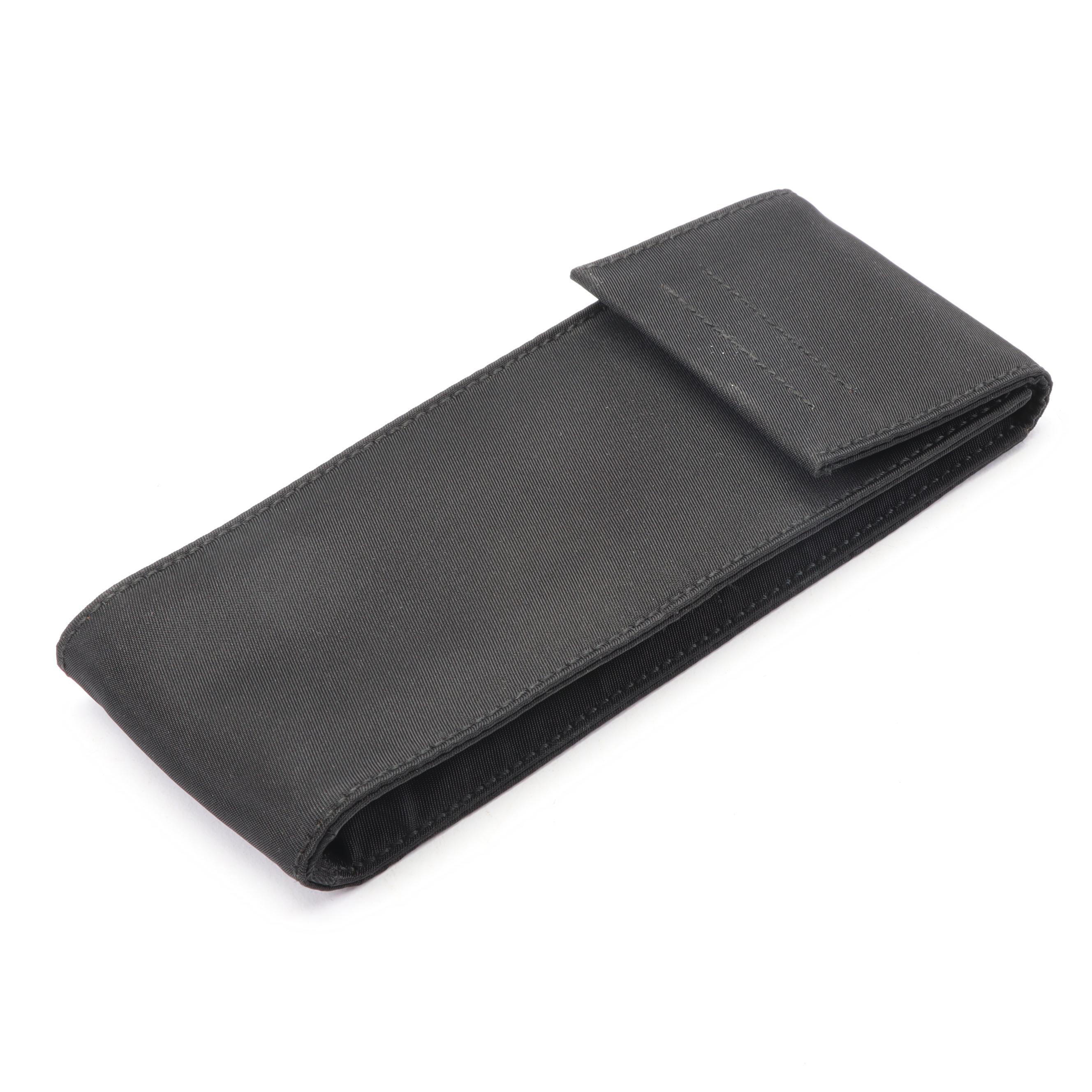 Prada Black Nylon Tessuto Sport Eyeglasses Case