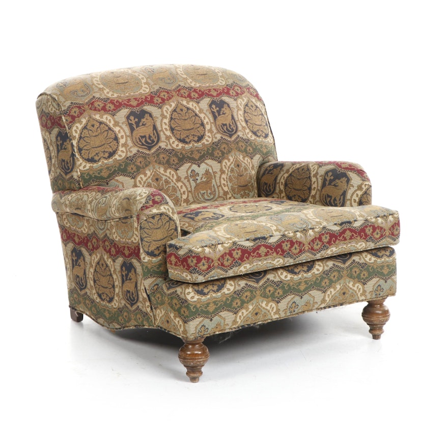 Pembrook Chair Corp Upholstered Armchair, Late 20th Century