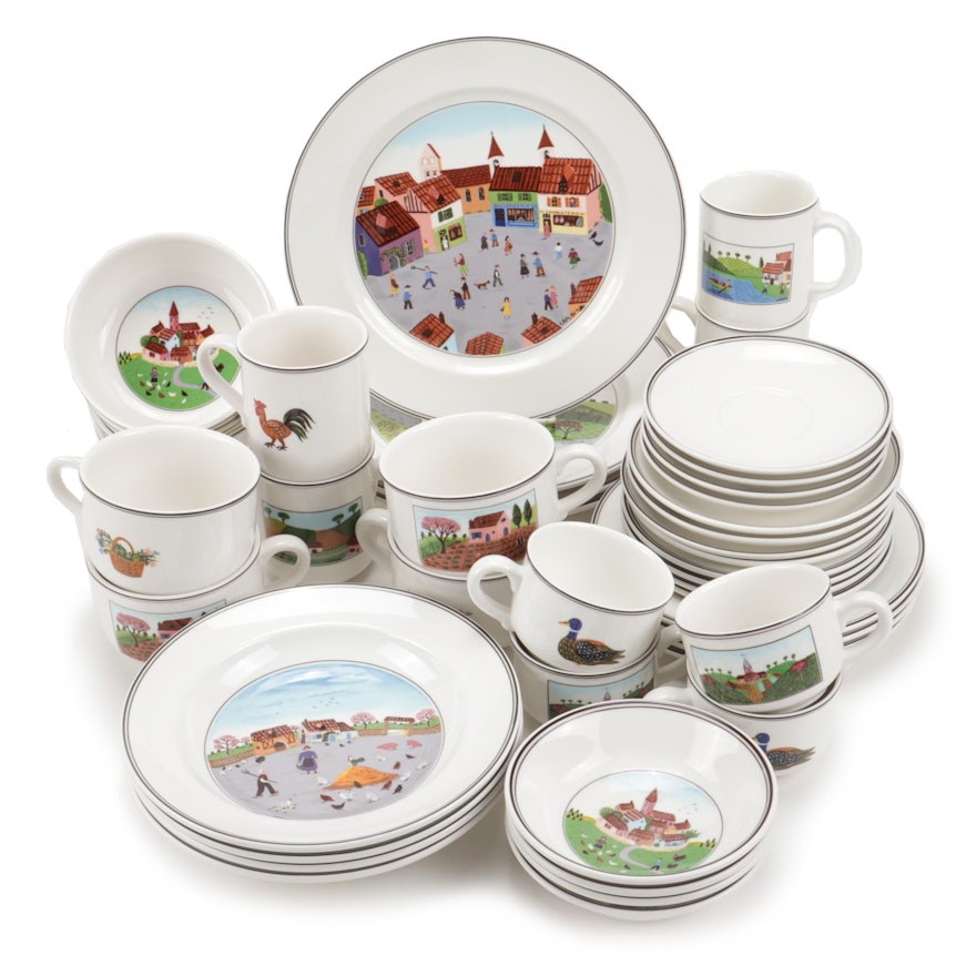 Villeroy & Boch "Naif" Porcelain Dinnerware