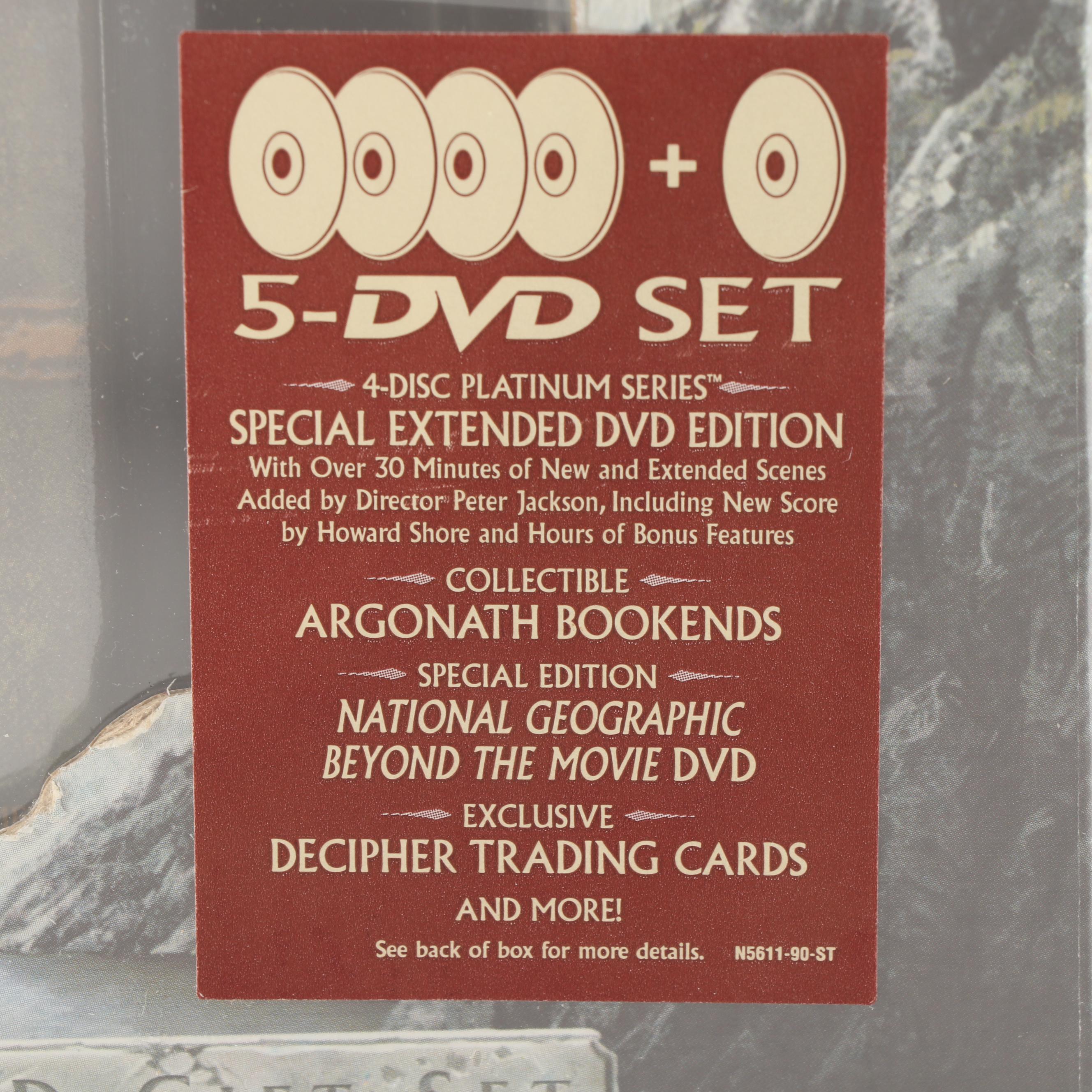 Lord of the Rings "The Fellowship Of The Ring" DVD Set