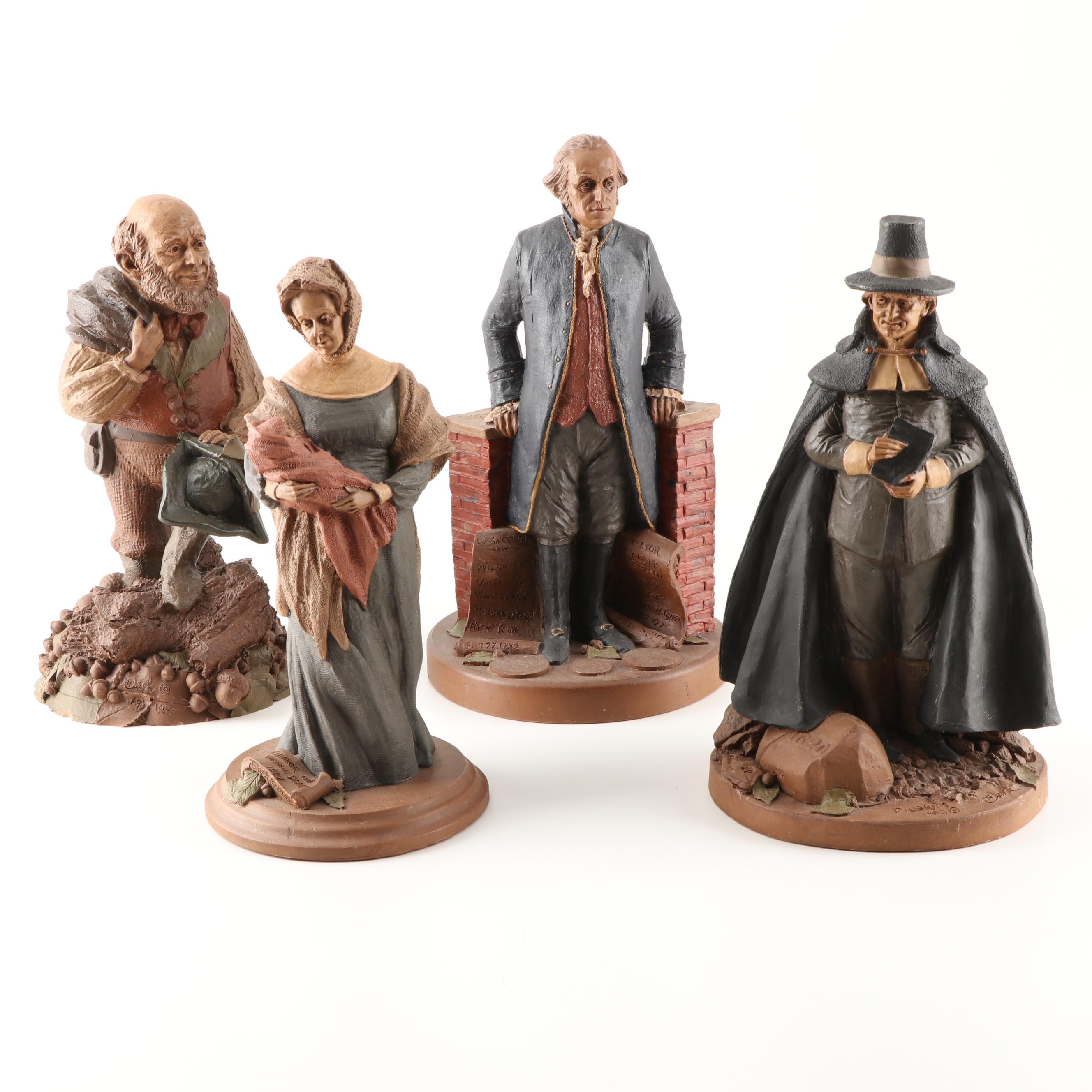 Four Thomas Clark Figurines