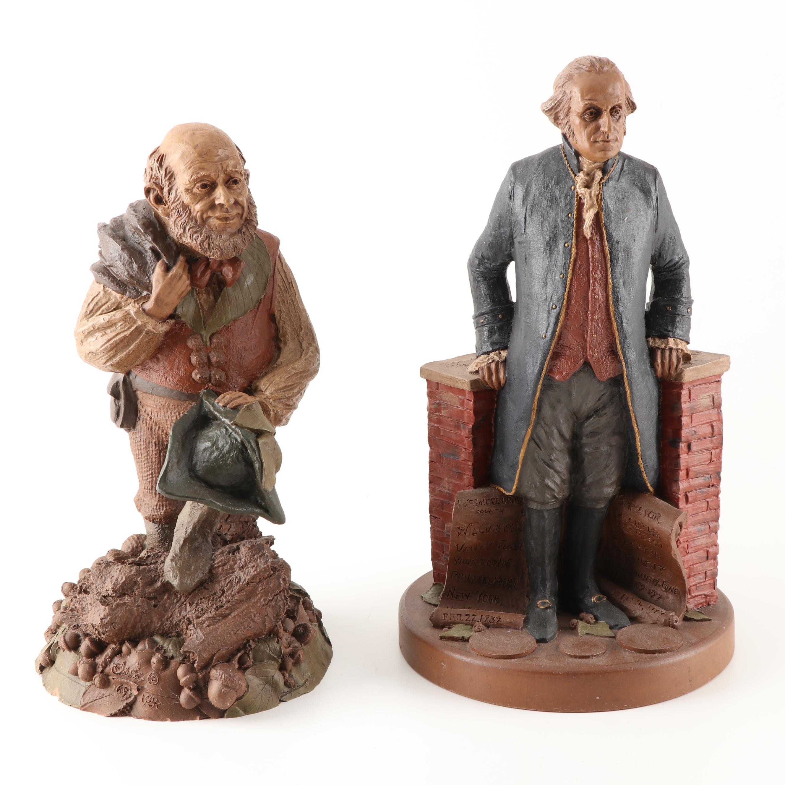 Four Thomas Clark Figurines
