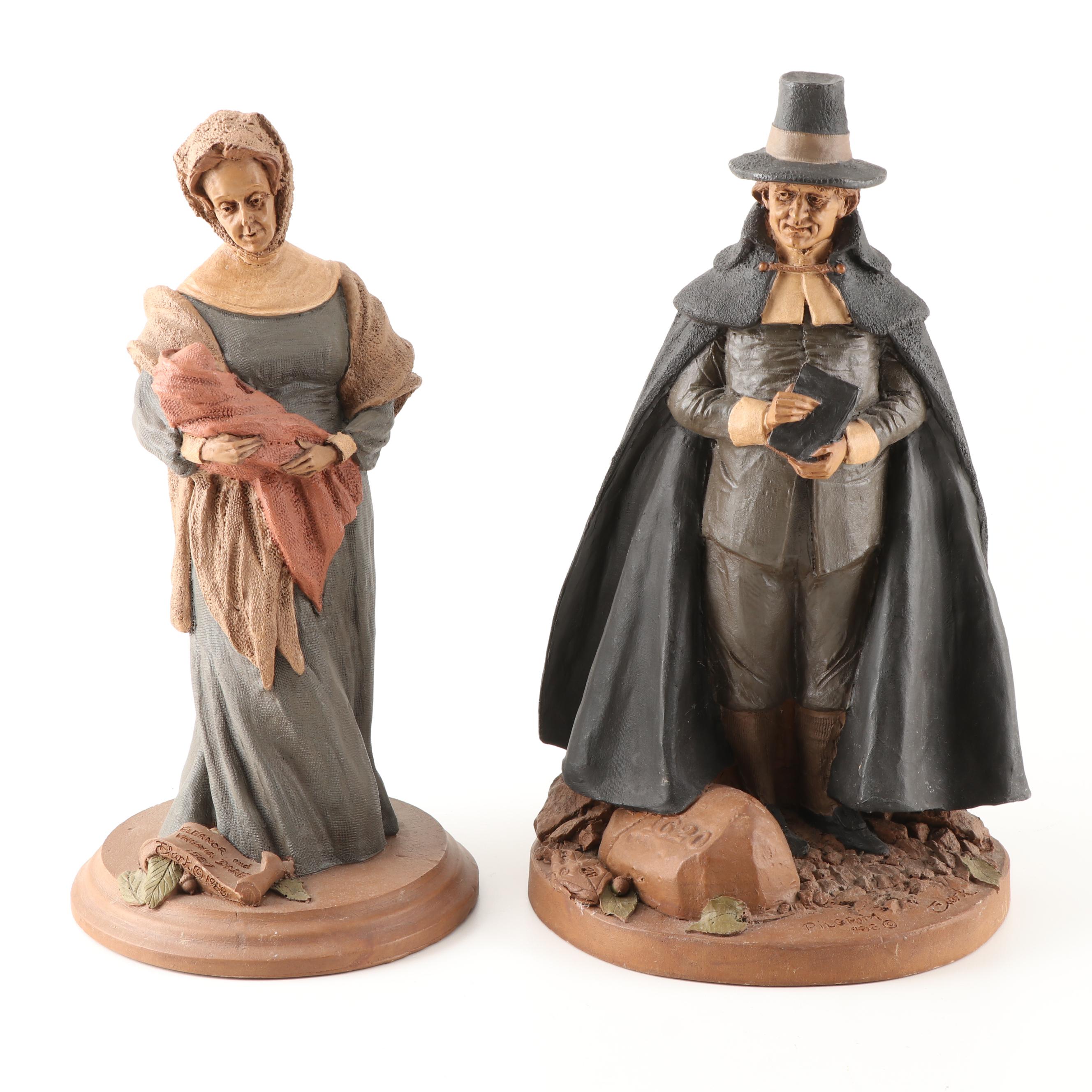 Four Thomas Clark Figurines