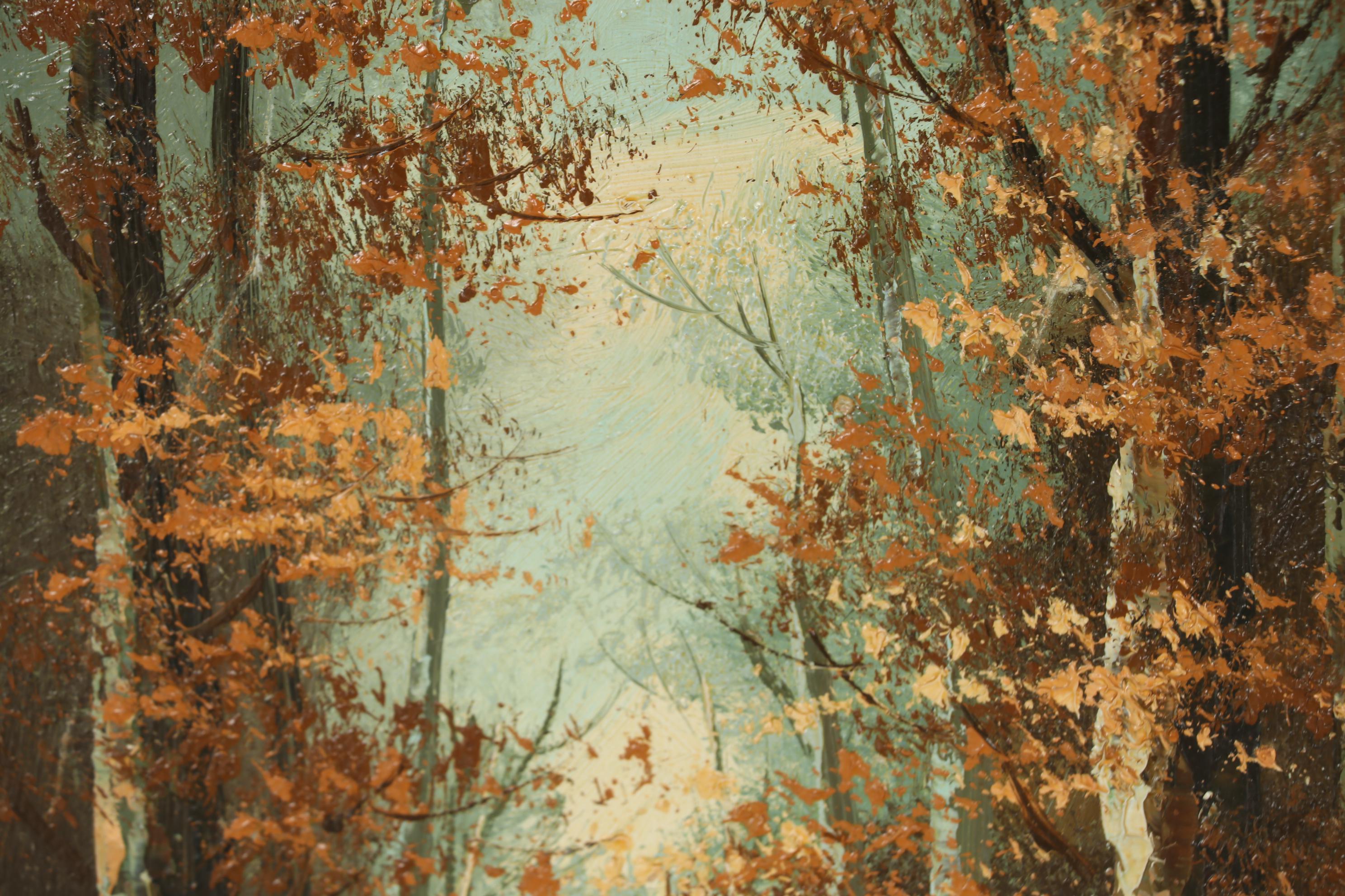 P. Klaus Landscape Oil Paintings