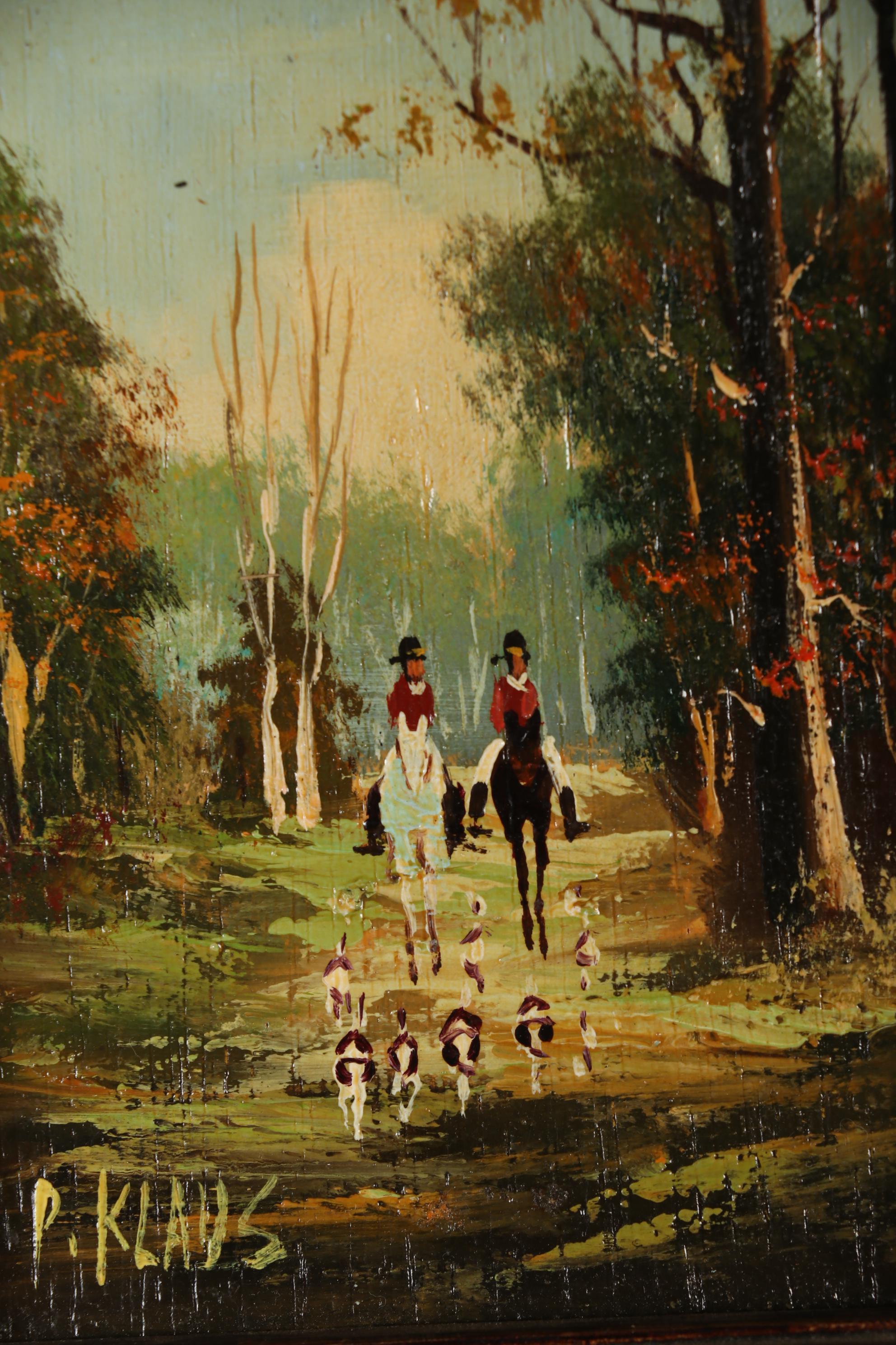 P. Klaus Landscape Oil Paintings