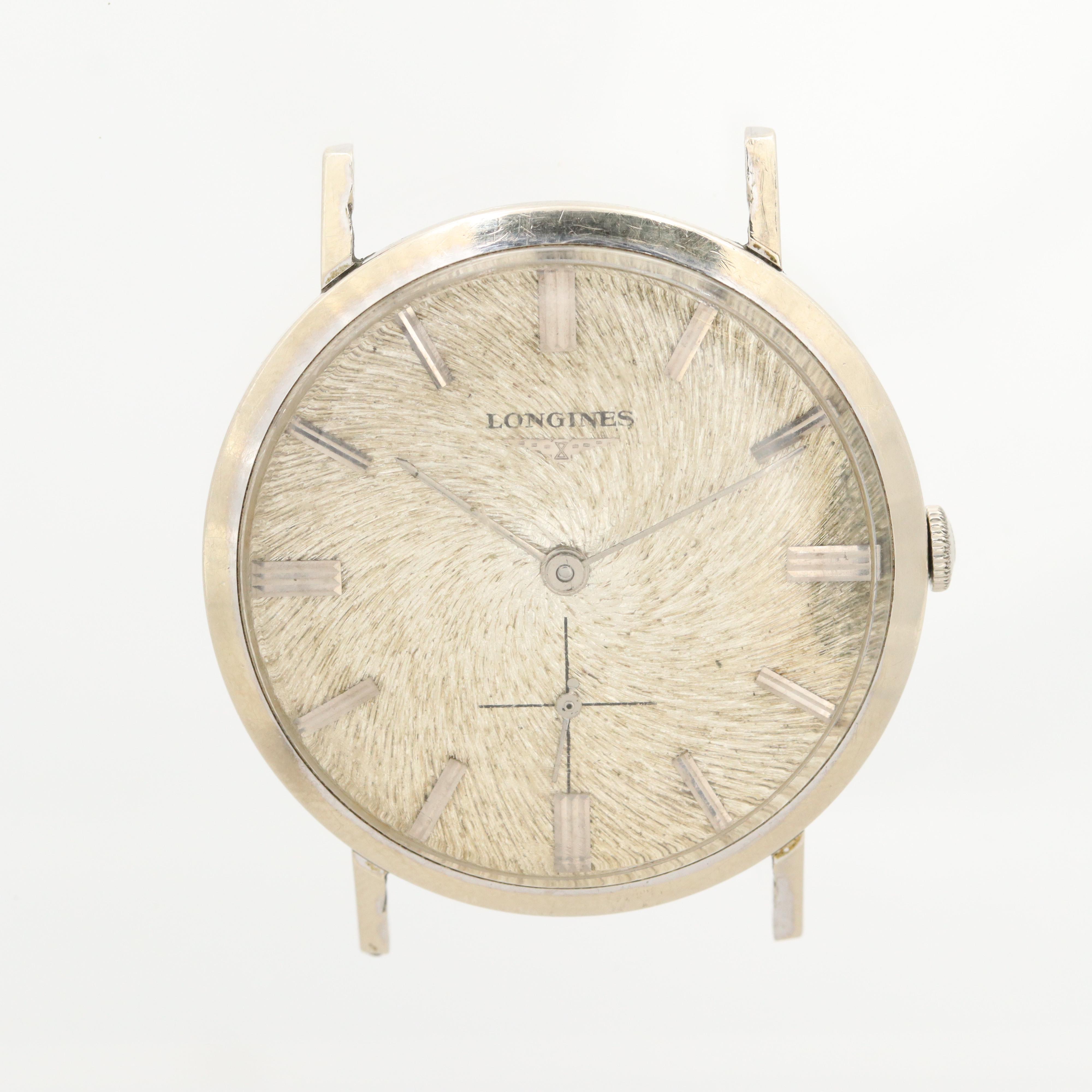 Vintage Longines Ref. 1053 Gold Filled Stem Wind Watch