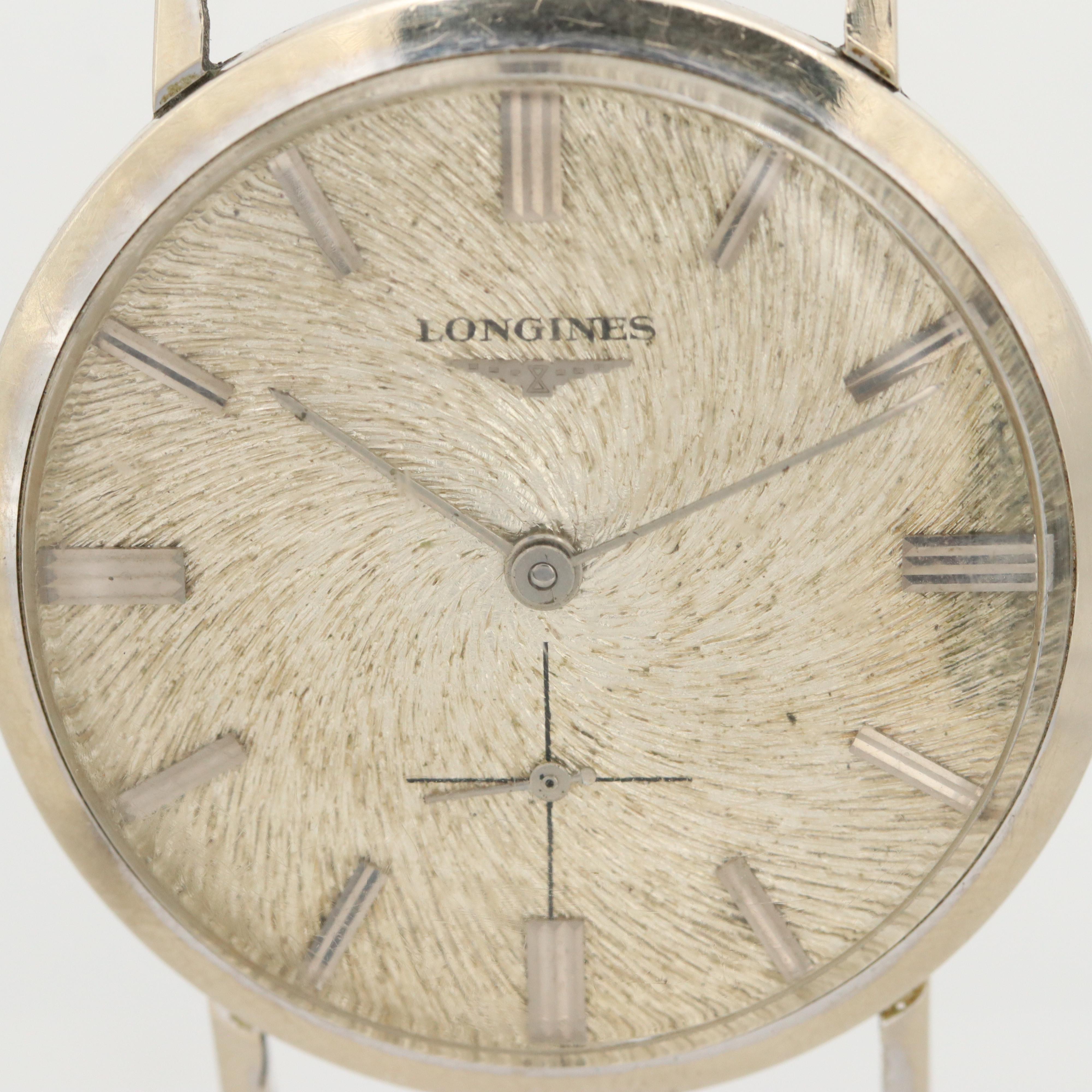 Vintage Longines Ref. 1053 Gold Filled Stem Wind Watch