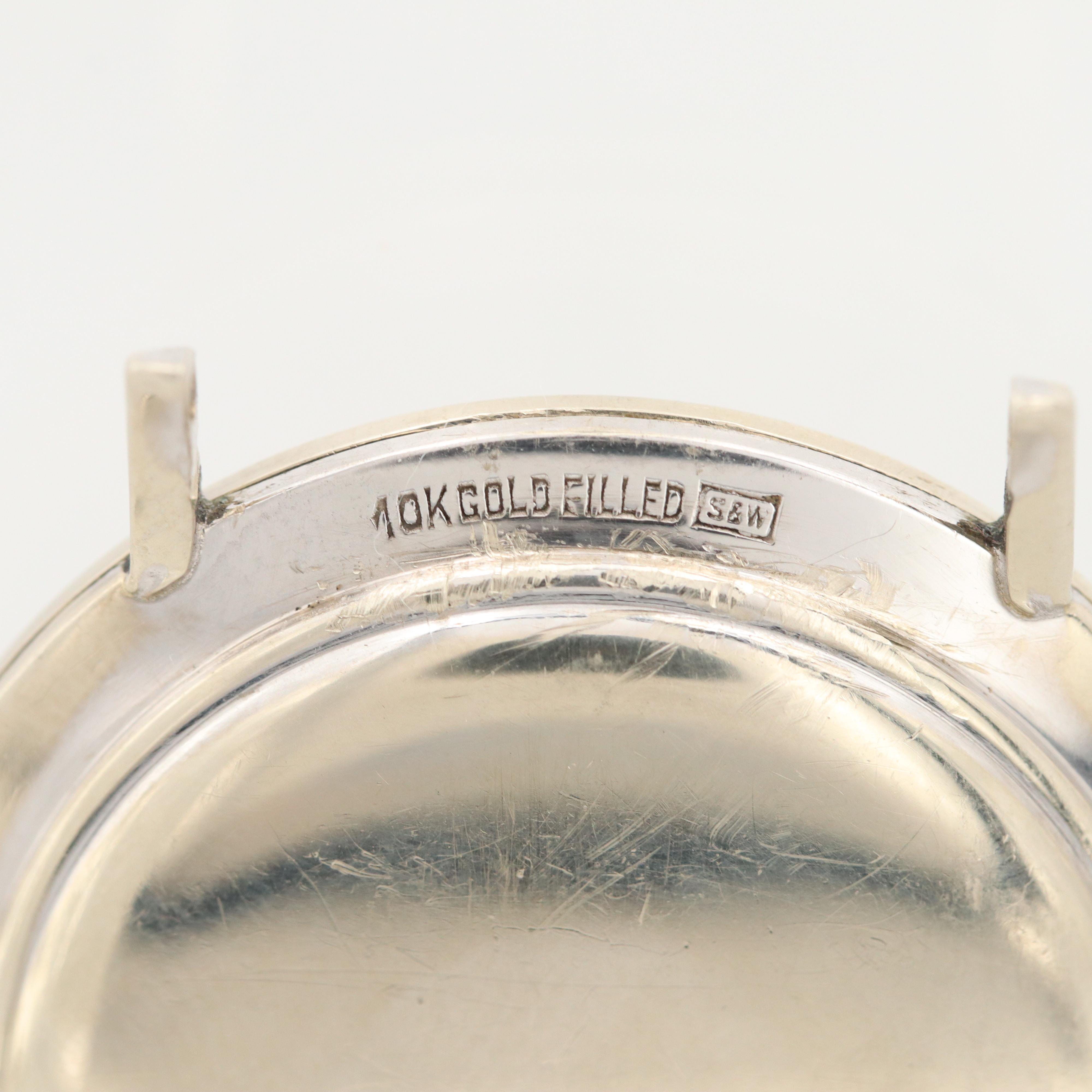 Vintage Longines Ref. 1053 Gold Filled Stem Wind Watch