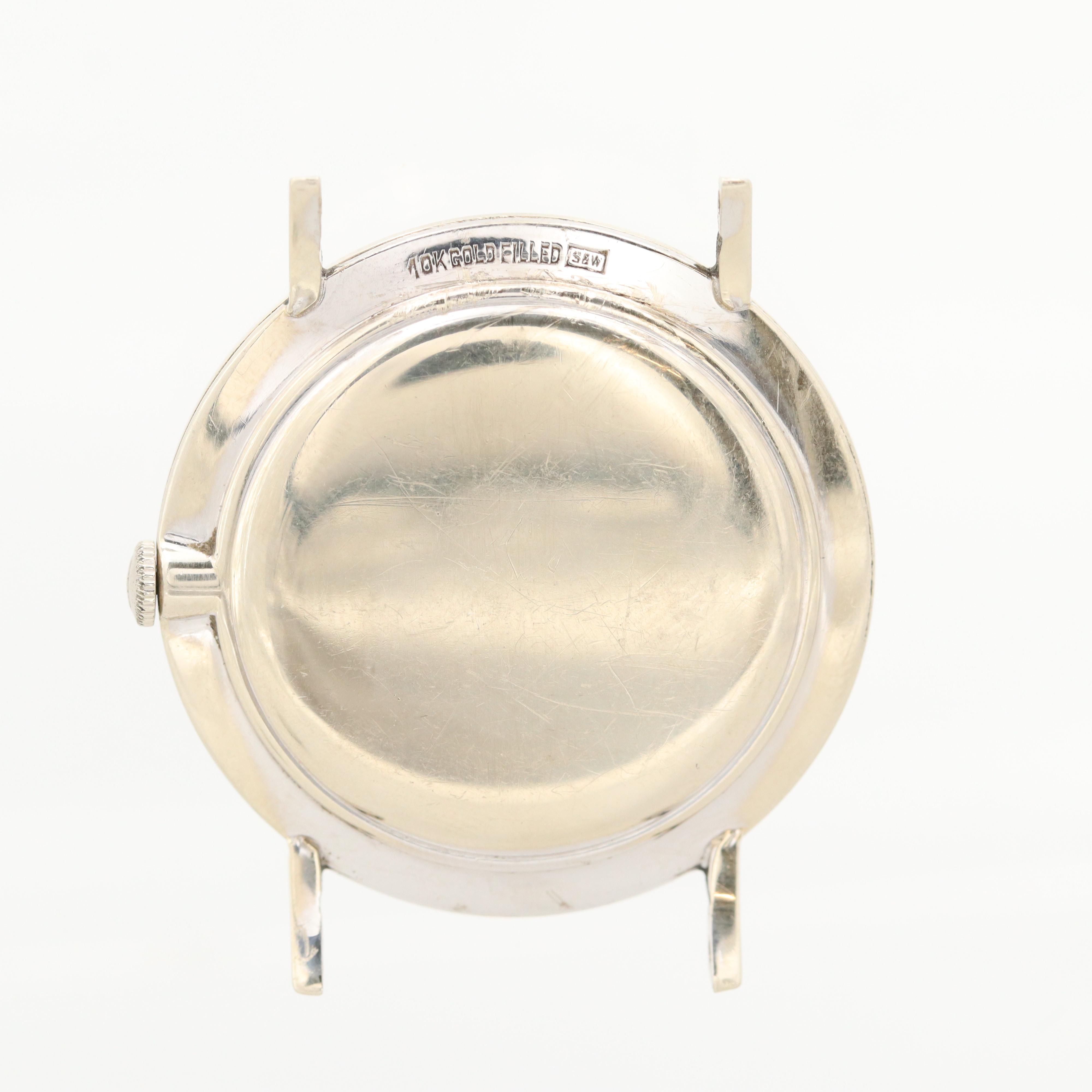 Vintage Longines Ref. 1053 Gold Filled Stem Wind Watch