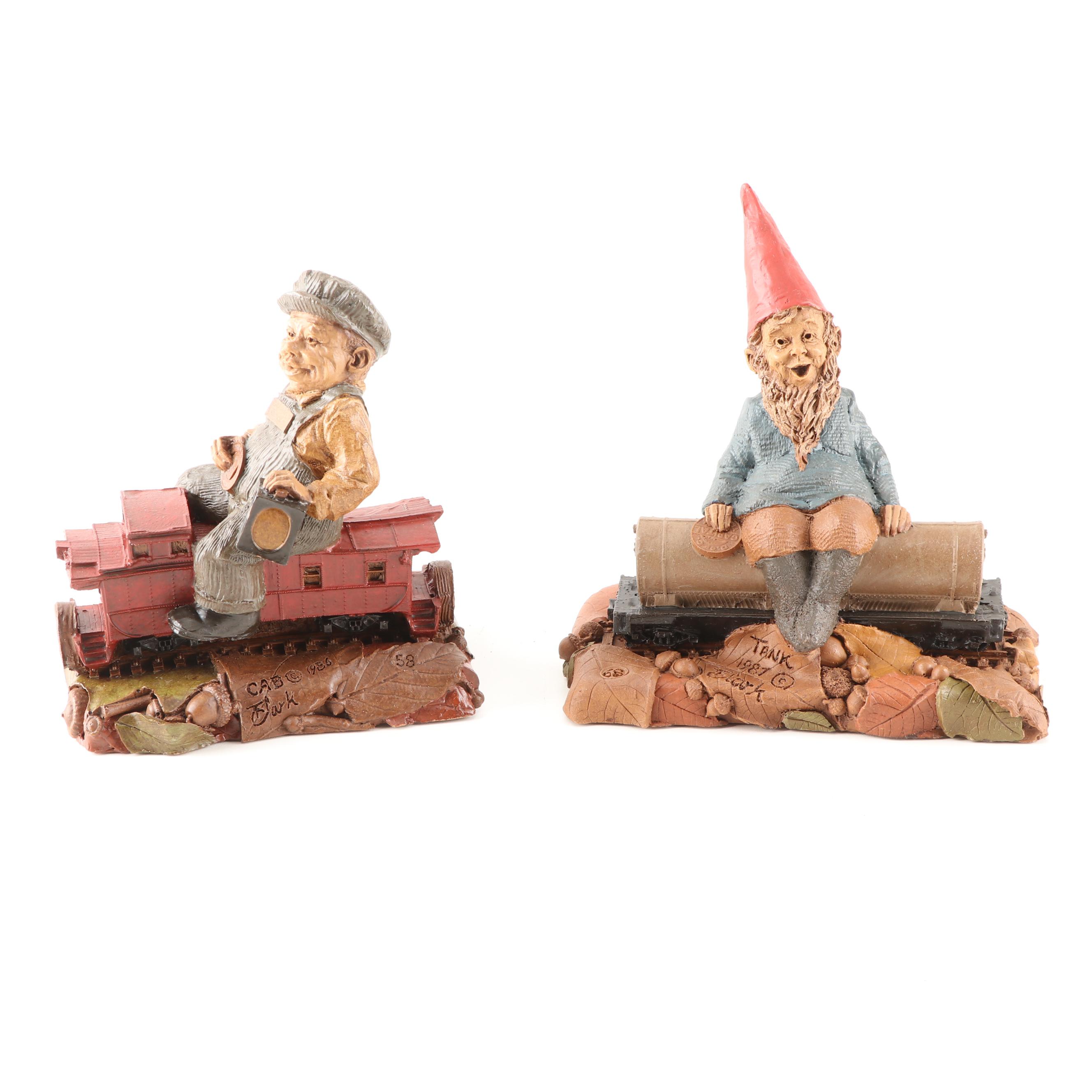 Cairn Studio Tom Clark Gnomes Resin "Train Series" Figurines