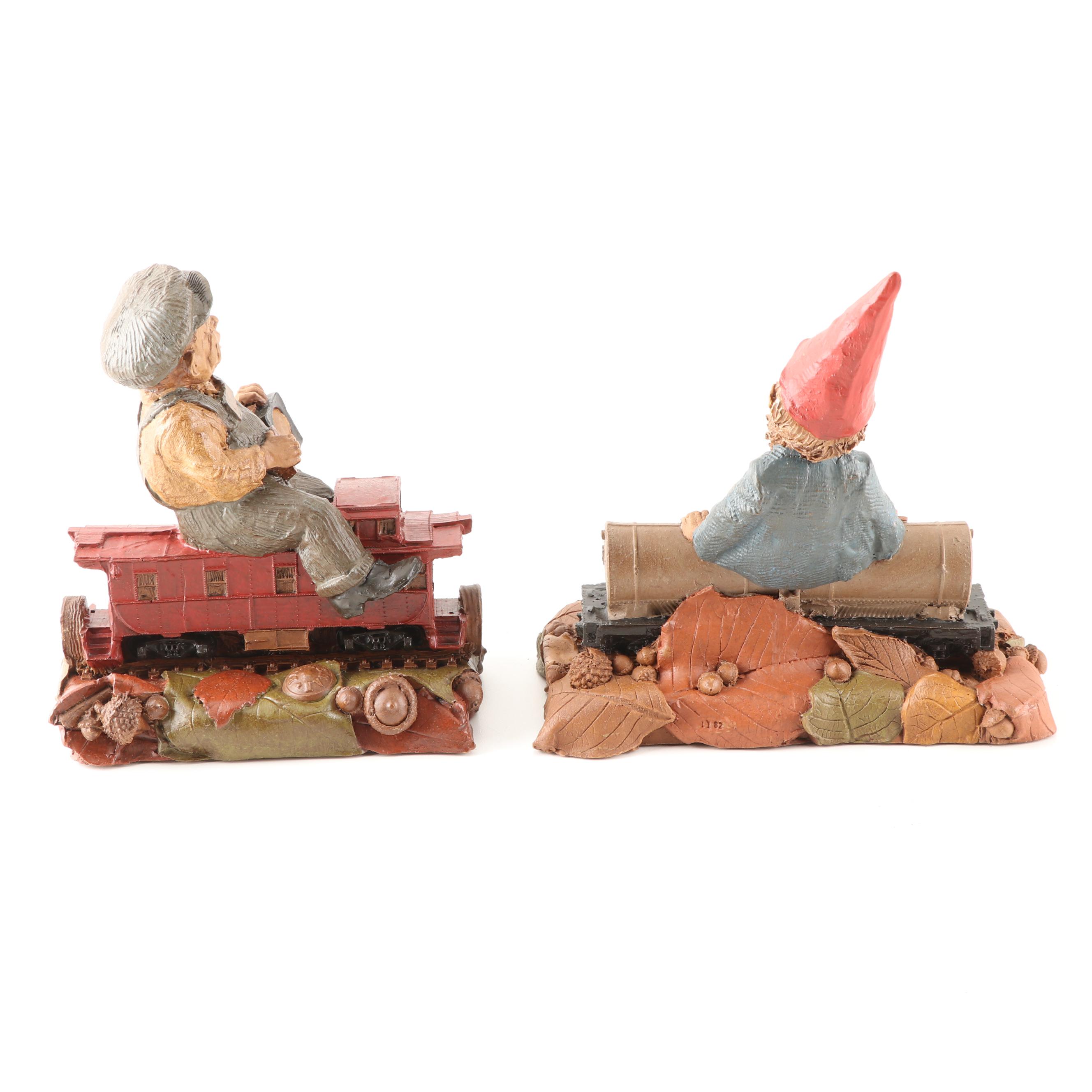 Cairn Studio Tom Clark Gnomes Resin "Train Series" Figurines