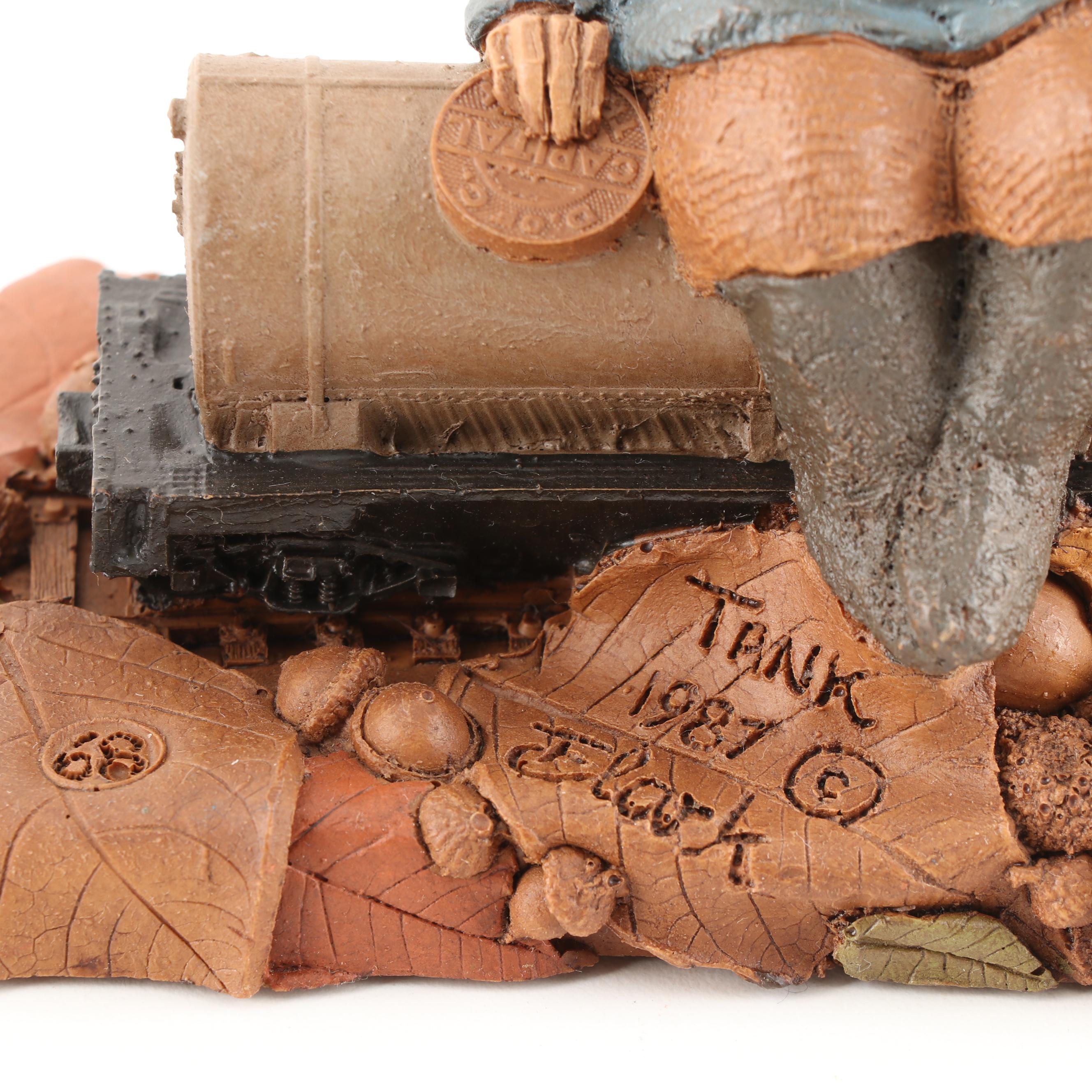 Cairn Studio Tom Clark Gnomes Resin "Train Series" Figurines