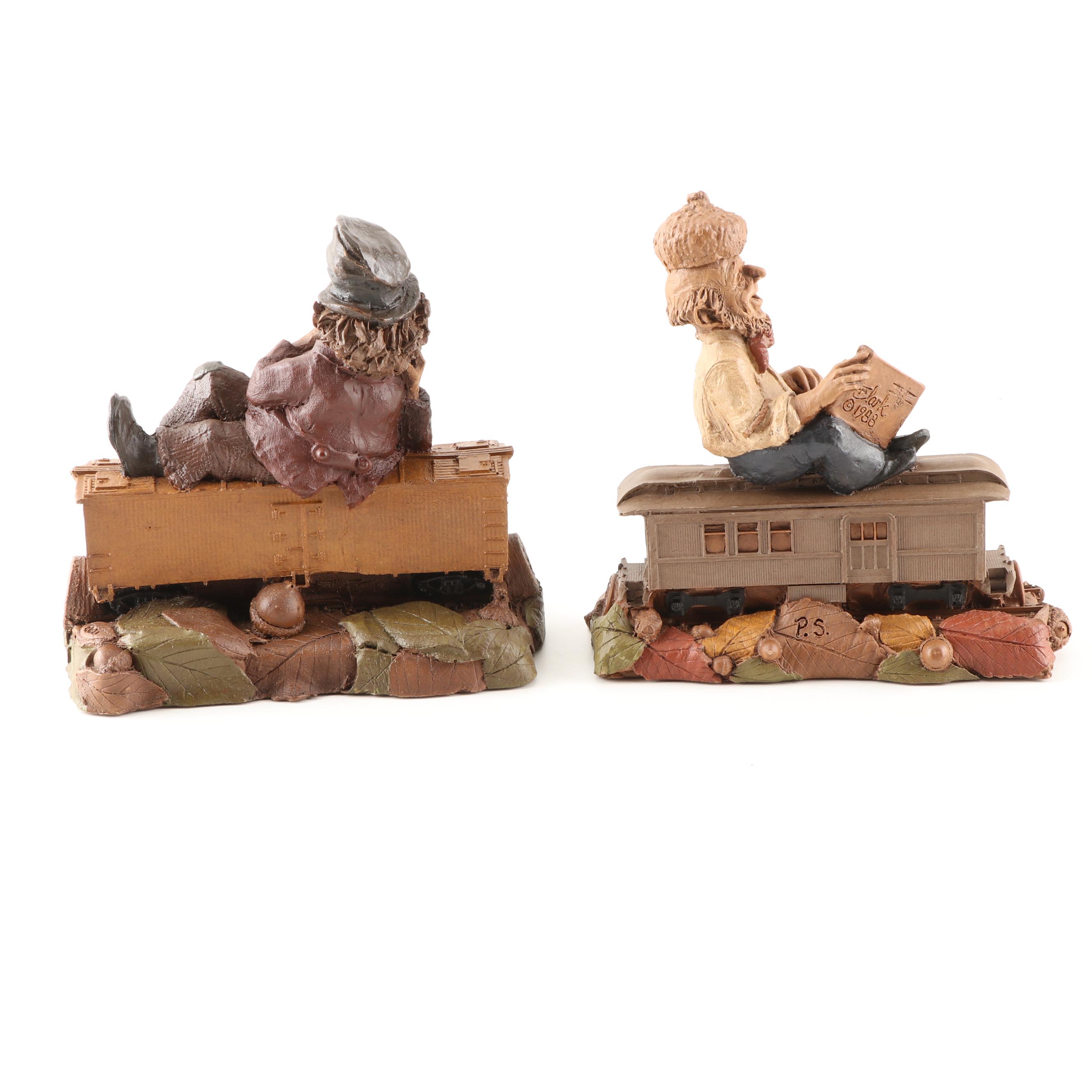 Cairn Studio Tom Clark Gnomes Resin "Train Series" Figurines
