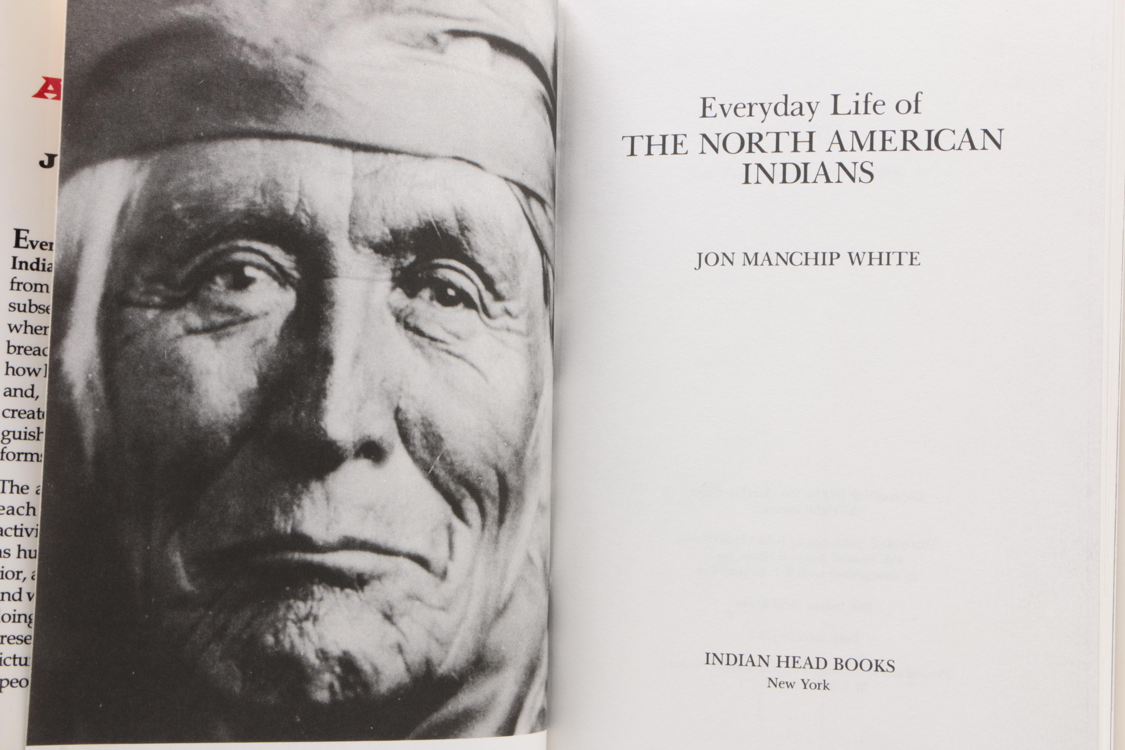 Native American History Books including "Concise Encyclopedia," 1989