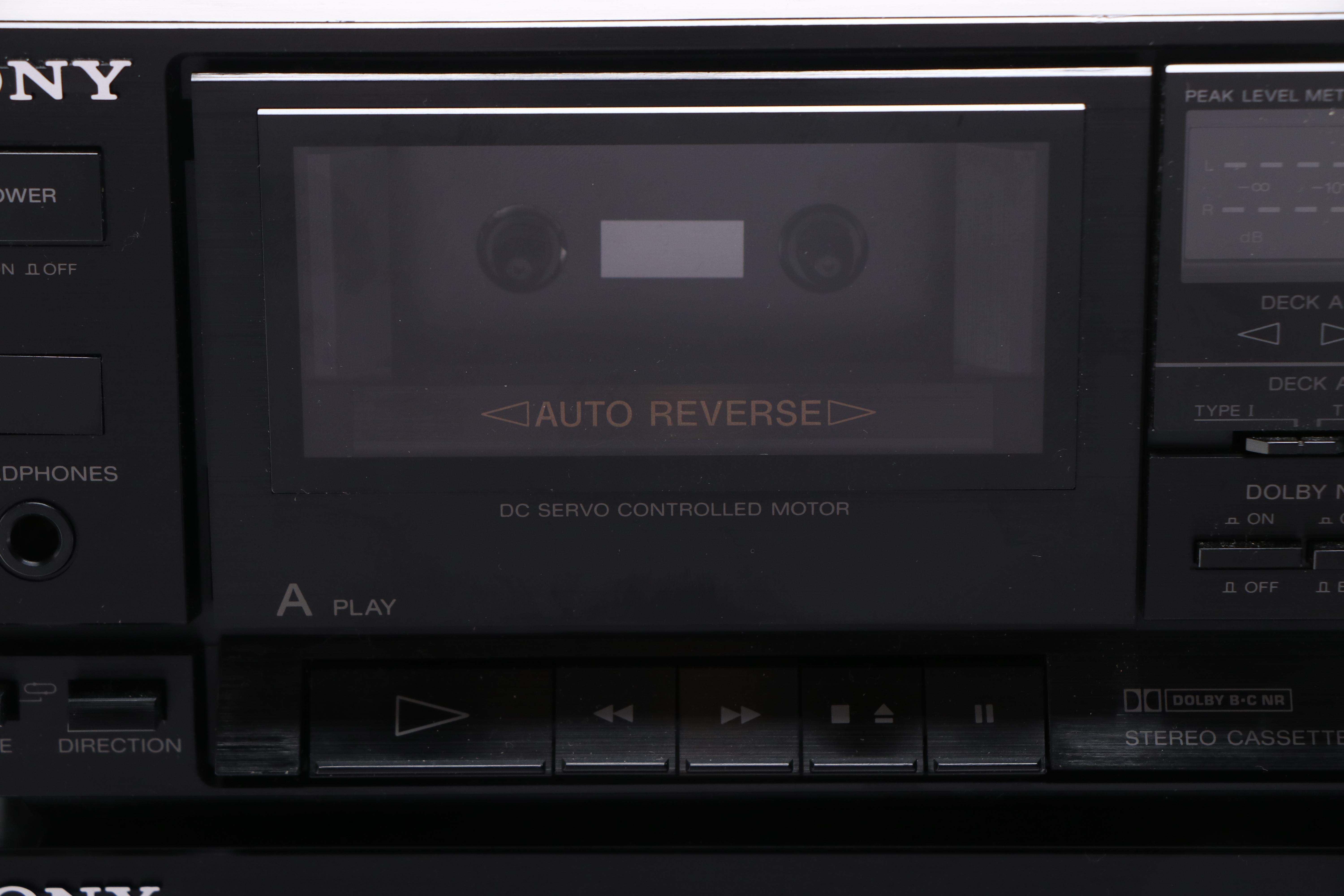Sony Tape Deck and 5 Disc Automatic Loading System, Contemporary