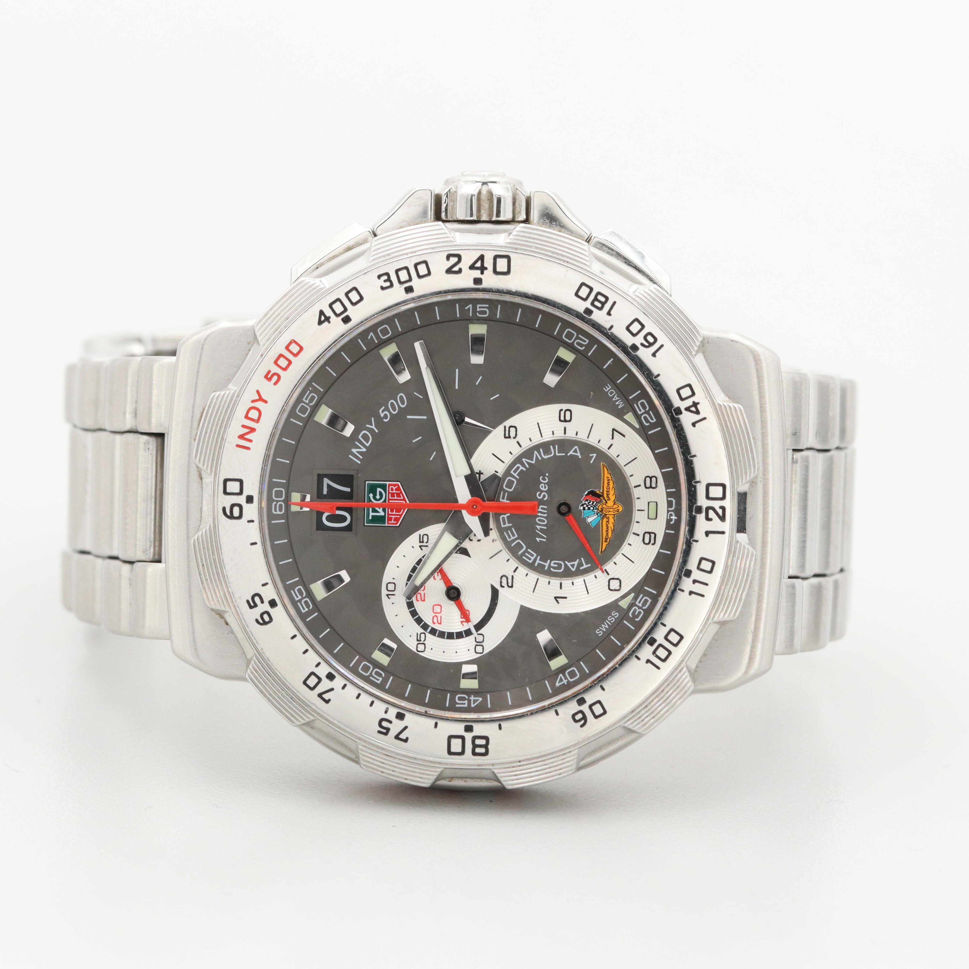TAG Heuer Formula 1 Indy 500 Edition Stainless Steel Quartz Watch