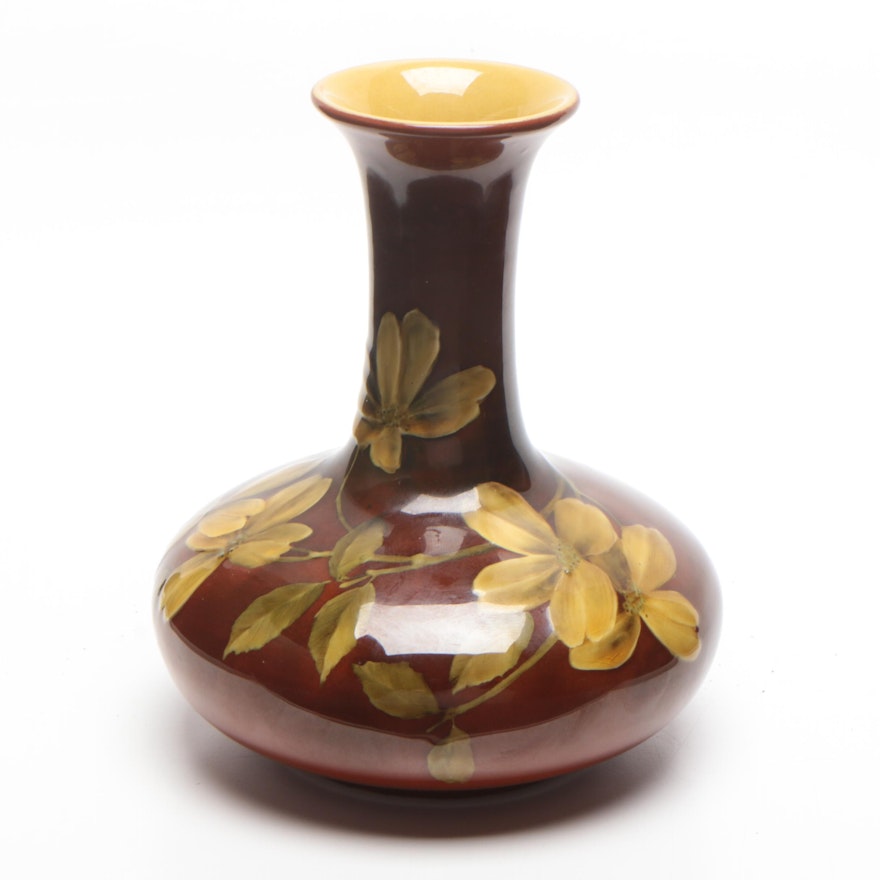 Emma Foertmeyer Rookwood Vase in Standard Glaze, 1890