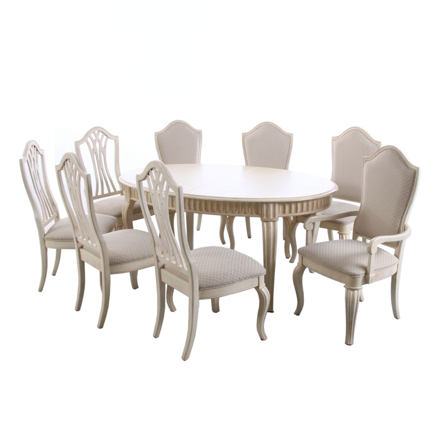 Stanley Furniture Co. Dining Table with Chairs, Contemporary