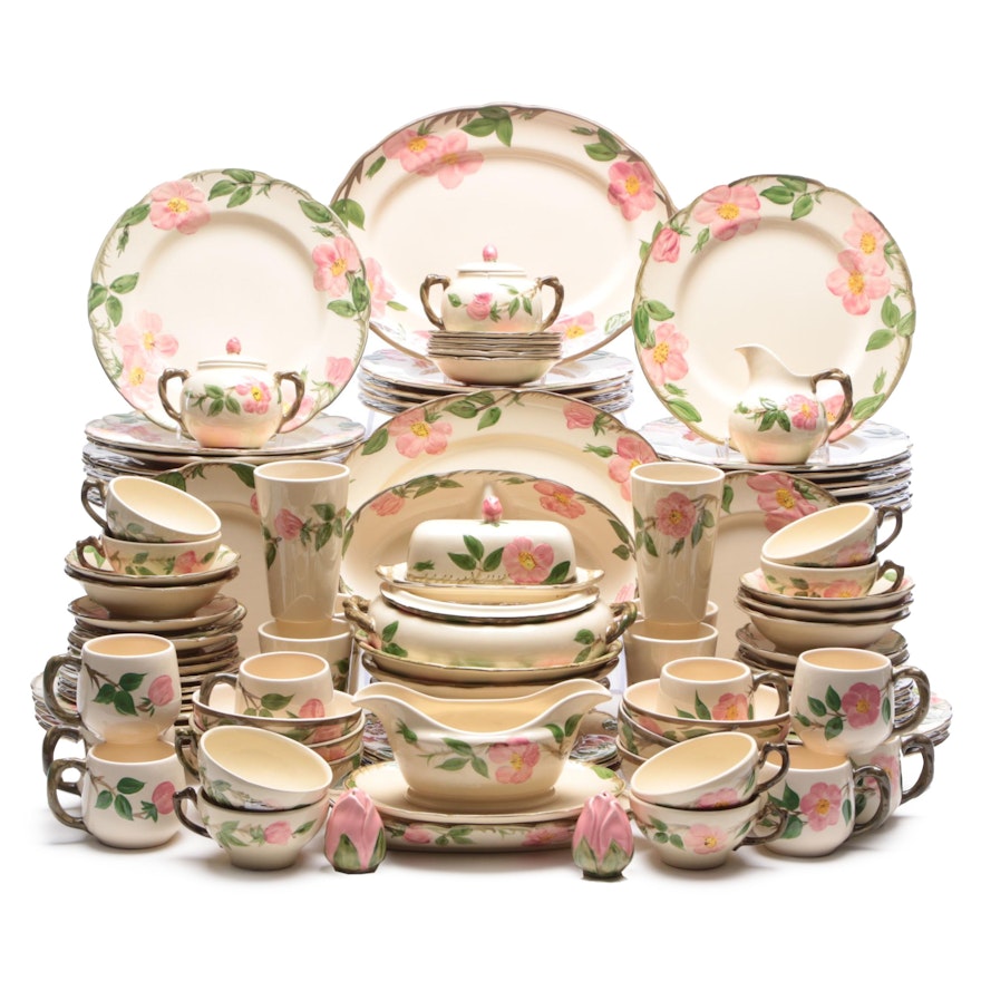 Franciscan "Desert Rose" and Other Earthenware Dinnerware
