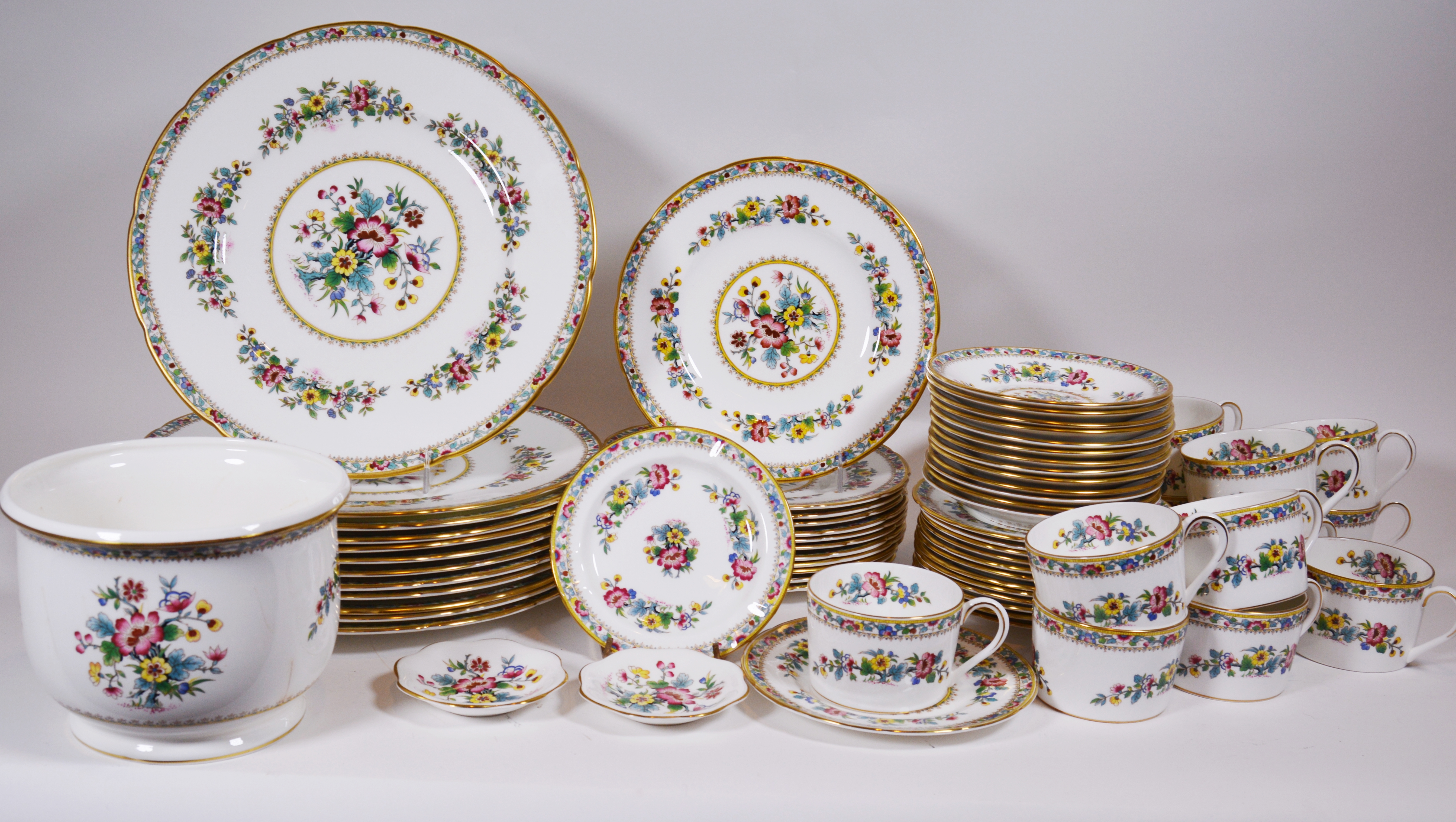 Coalport "Ming Rose" China Dinnerware for Twelve, 1970 - 1993