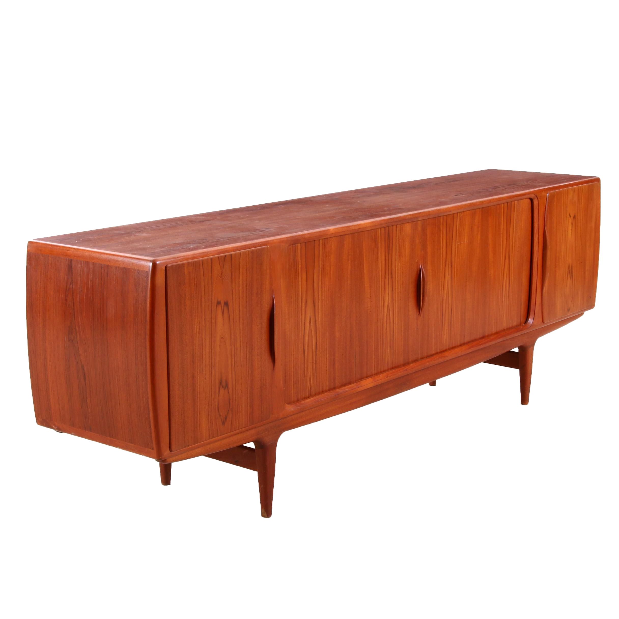 Contemporary Danish Modern Teak Sideboard