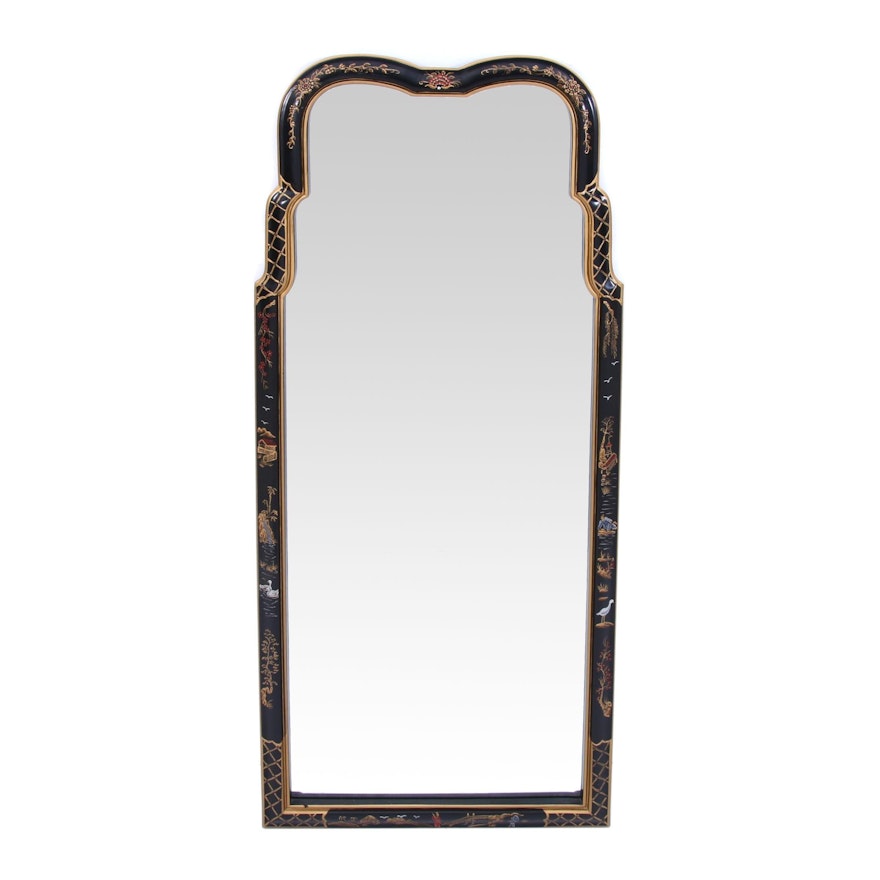 Henredon Chinoiserie Gilt Mirror, Mid to Late 20th Century