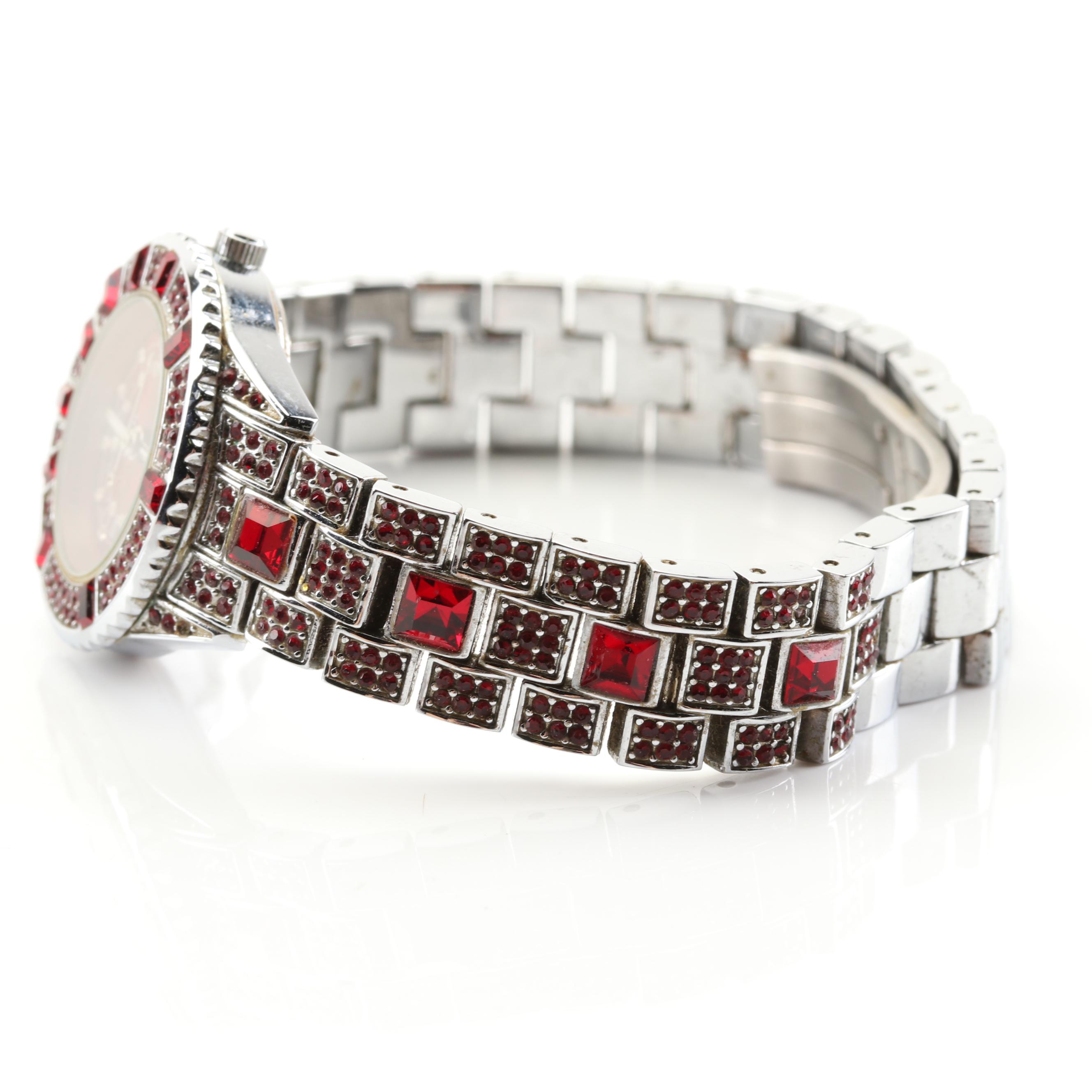 Christian Dior Stainless Steel Austria Crystal Watch