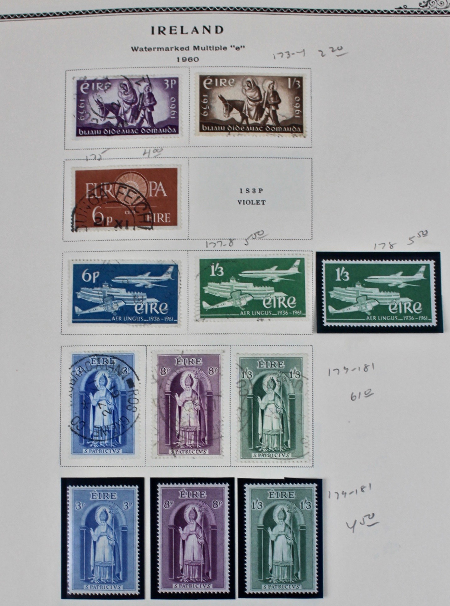 Ireland Stamp Collection