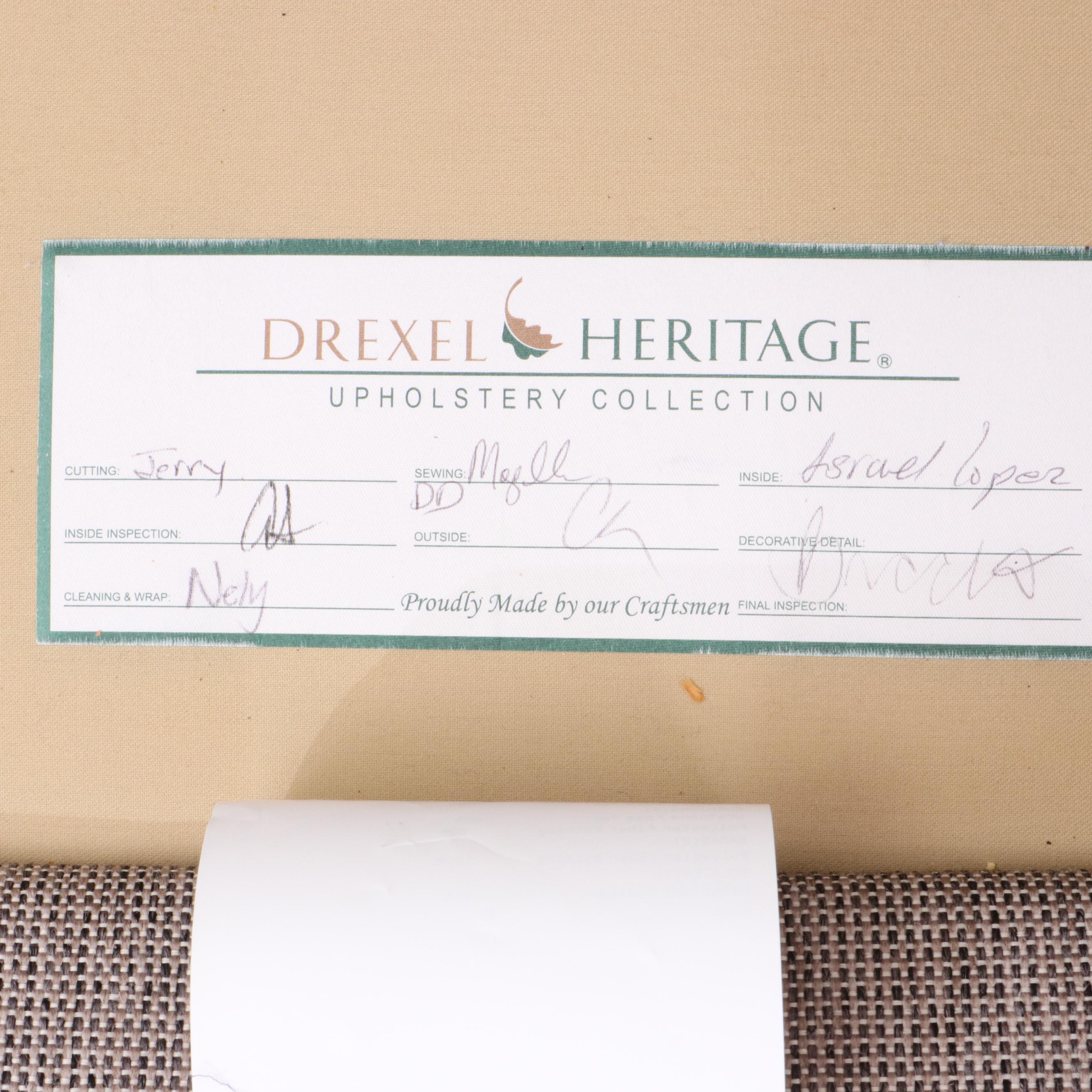 Drexel Heritage Upholstery Collection Sectional Couch