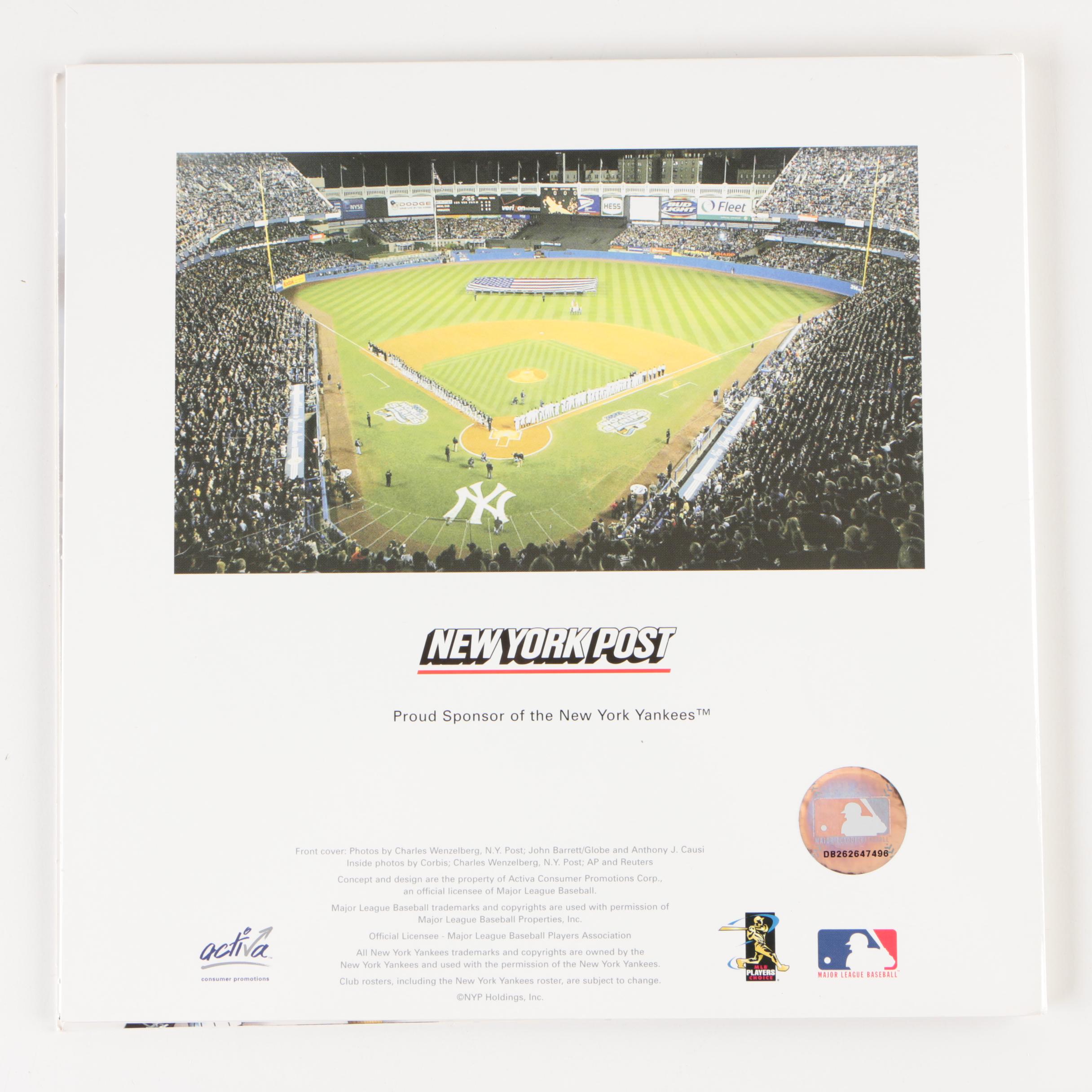 Complete New York Yankees 2004 Medallion Collection From "The New York Post"