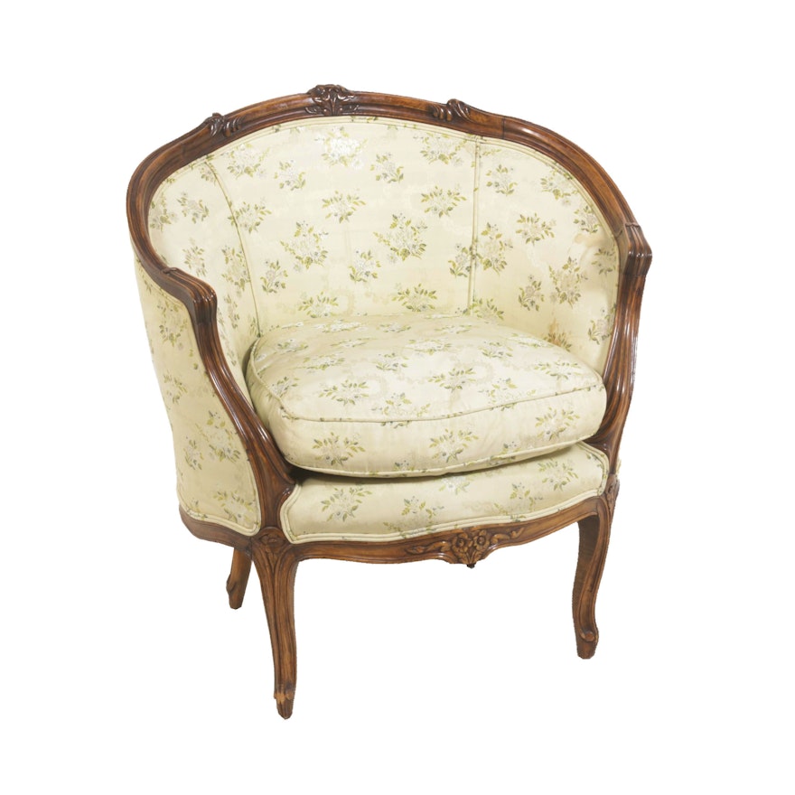 French Provincial Club Chair, Antique