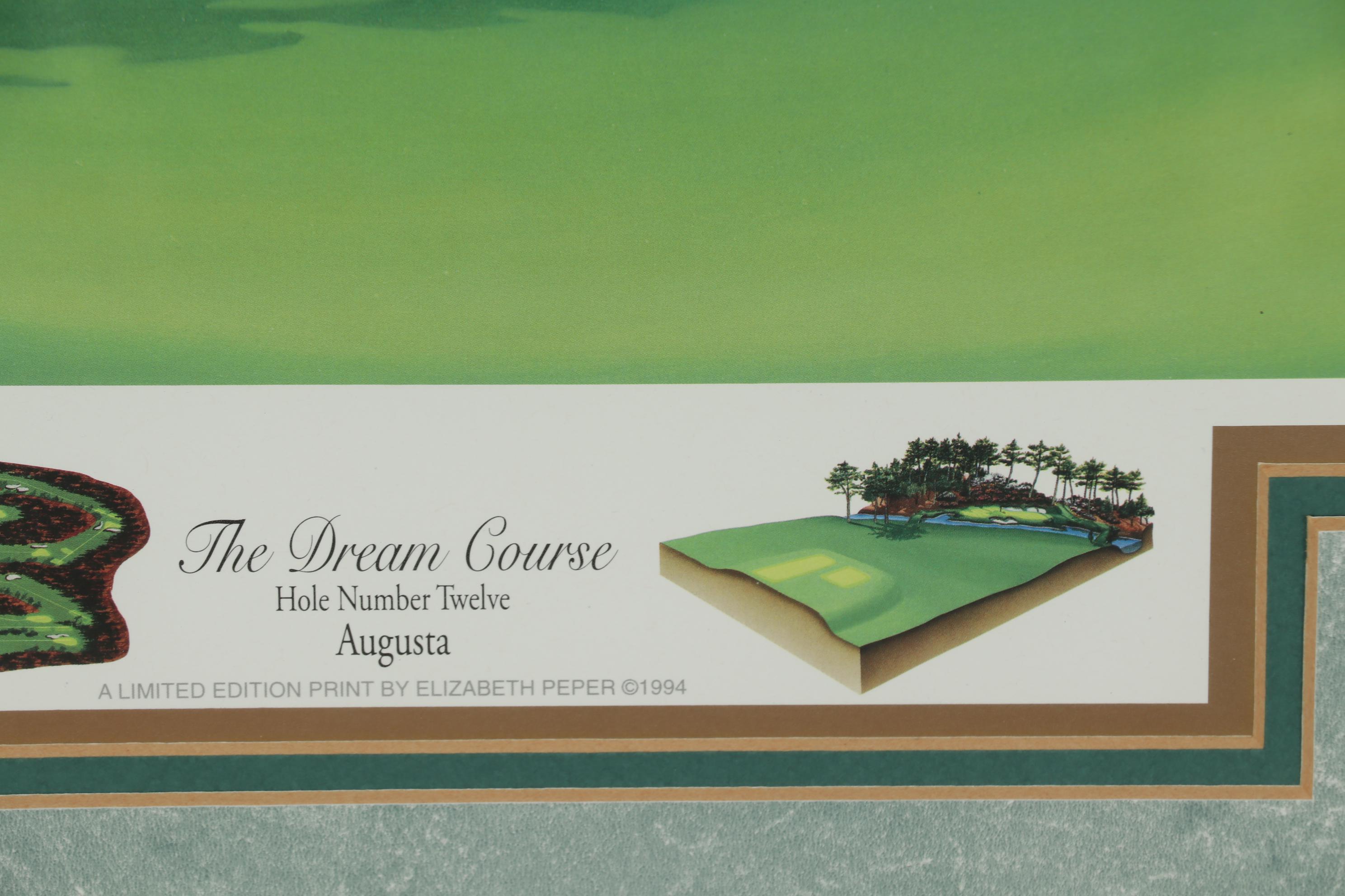 Elizabeth Pepper Limited Edition Offset Lithograph "The Dream Course"