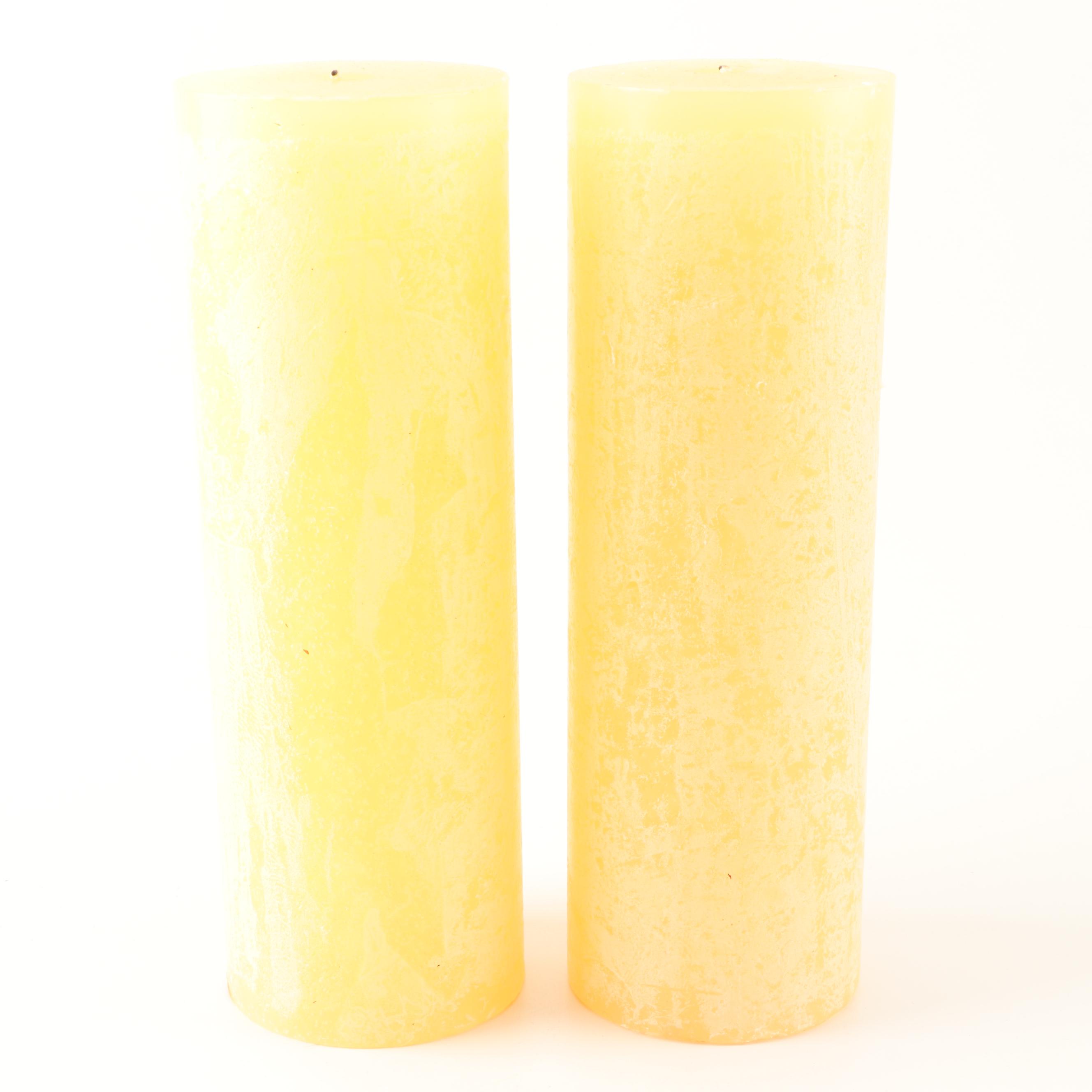 Assortment of Candles Including Vera Bradley and Tory Burch