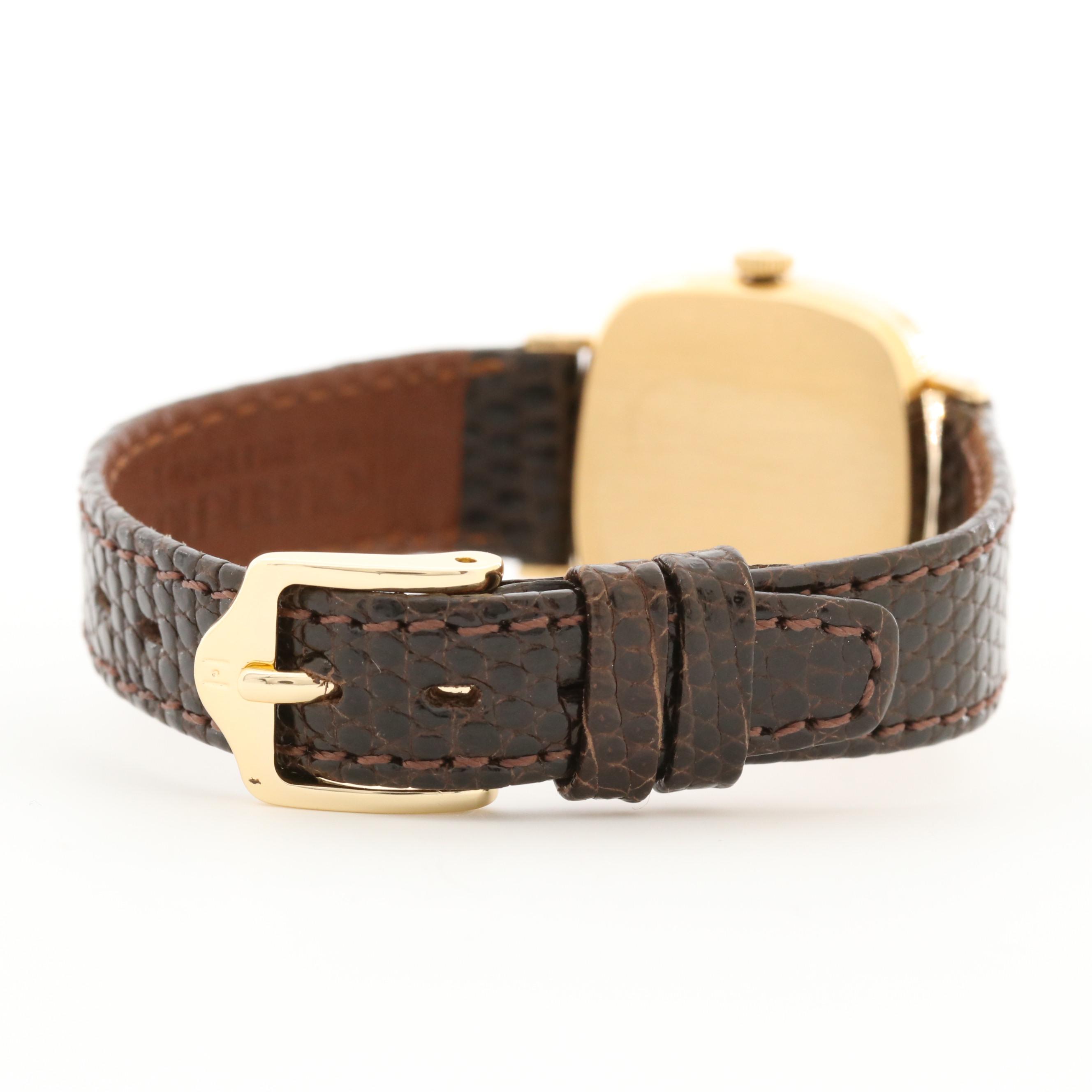 Rolex Cellini 18K Yellow Gold Stem Wind Watch