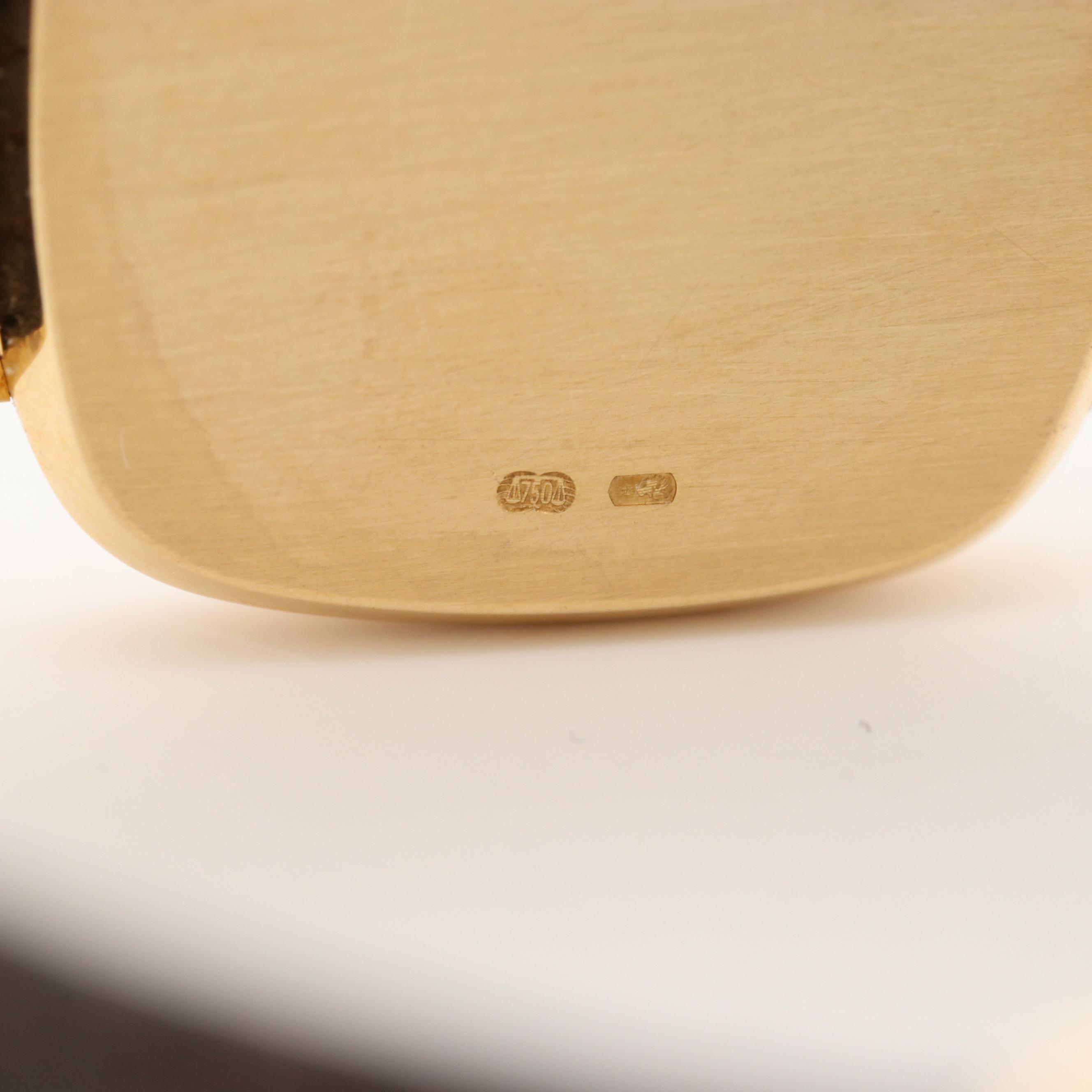 Rolex Cellini 18K Yellow Gold Stem Wind Watch