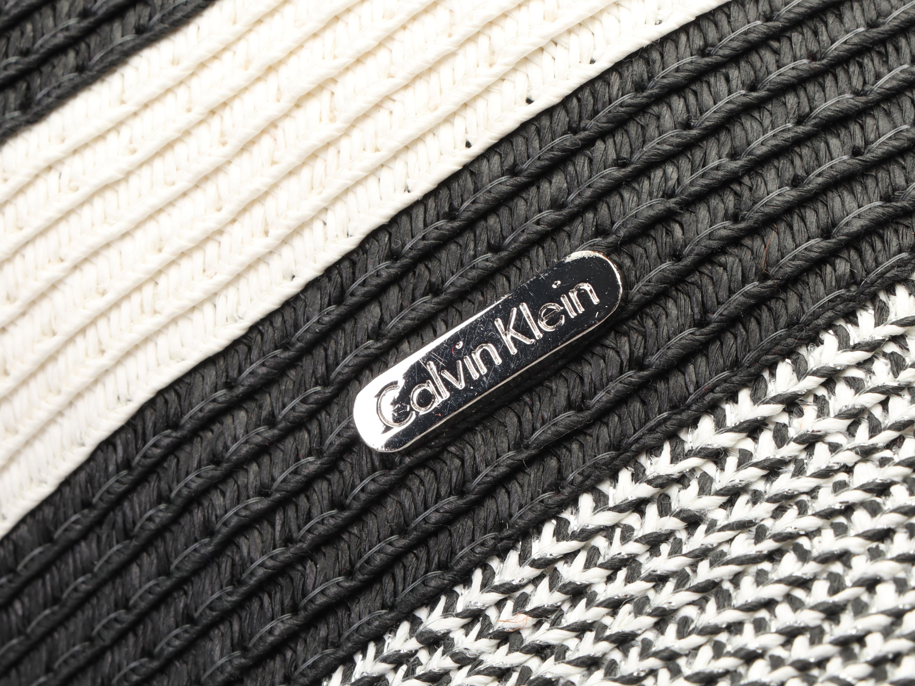 Tory Burch Sandals and Woven Straw Sun Hats Featuring Calvin Klein