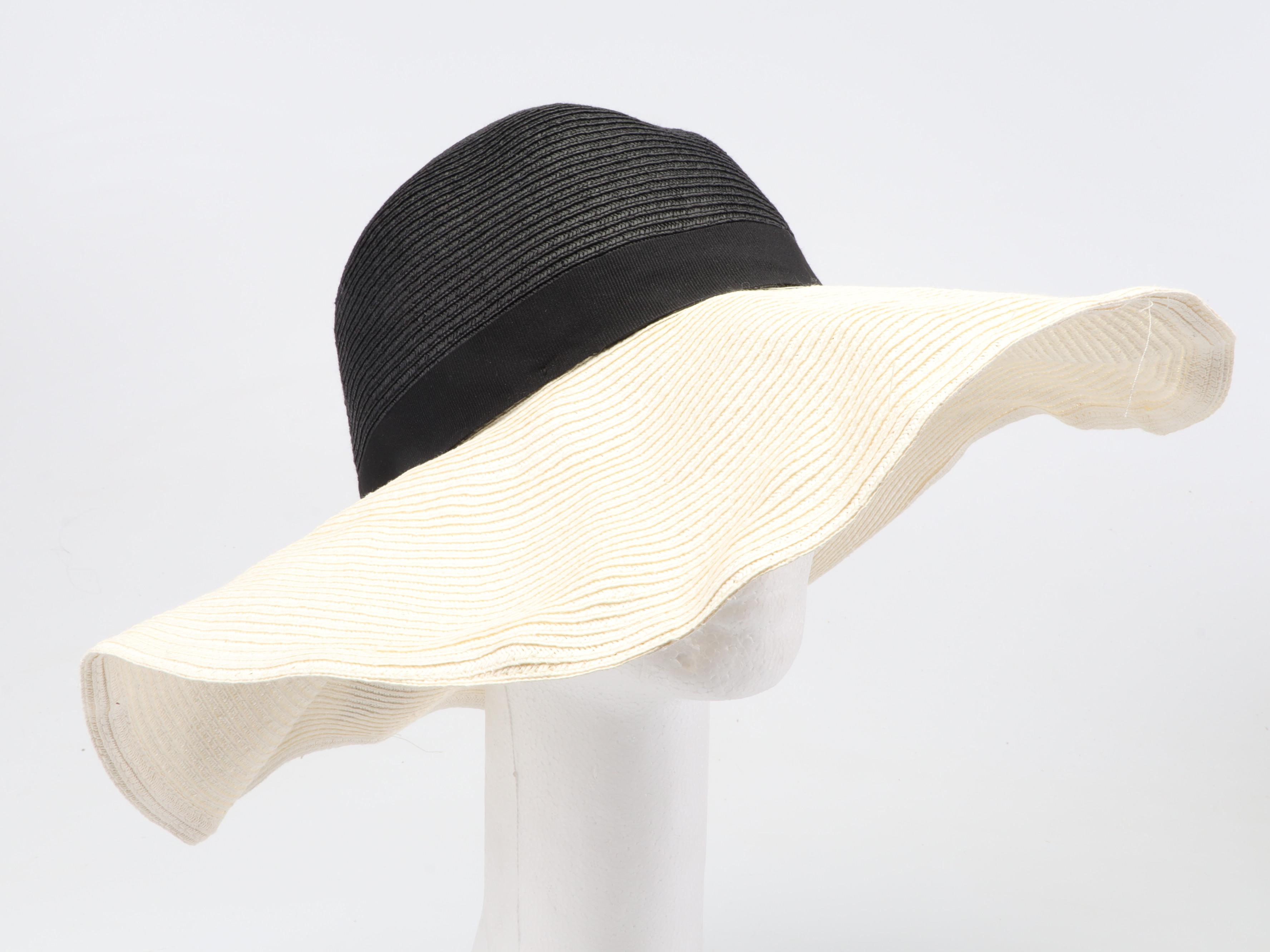 Tory Burch Sandals and Woven Straw Sun Hats Featuring Calvin Klein