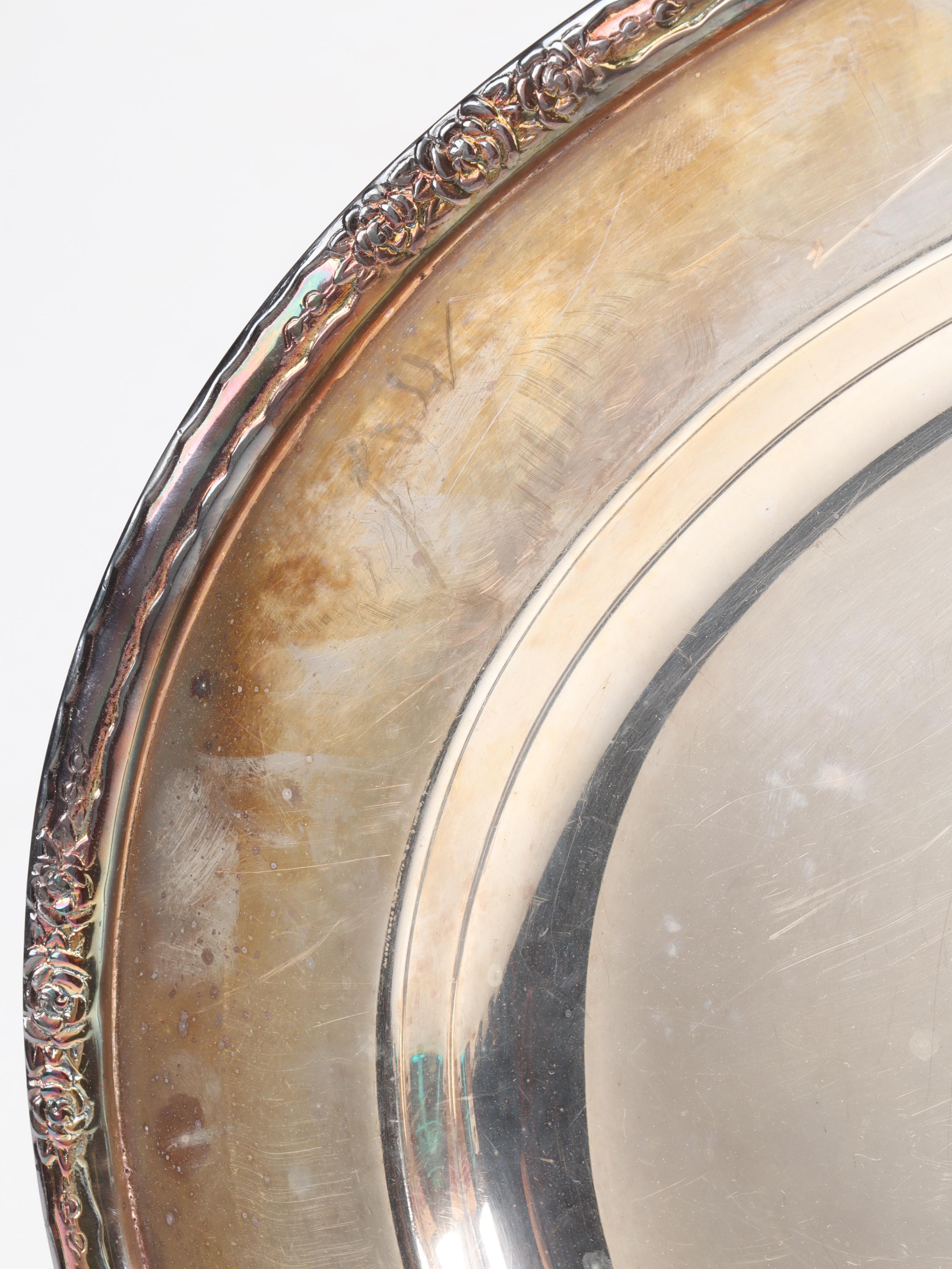 Wm Rogers, Wallace and Other Silver Plate Serveware