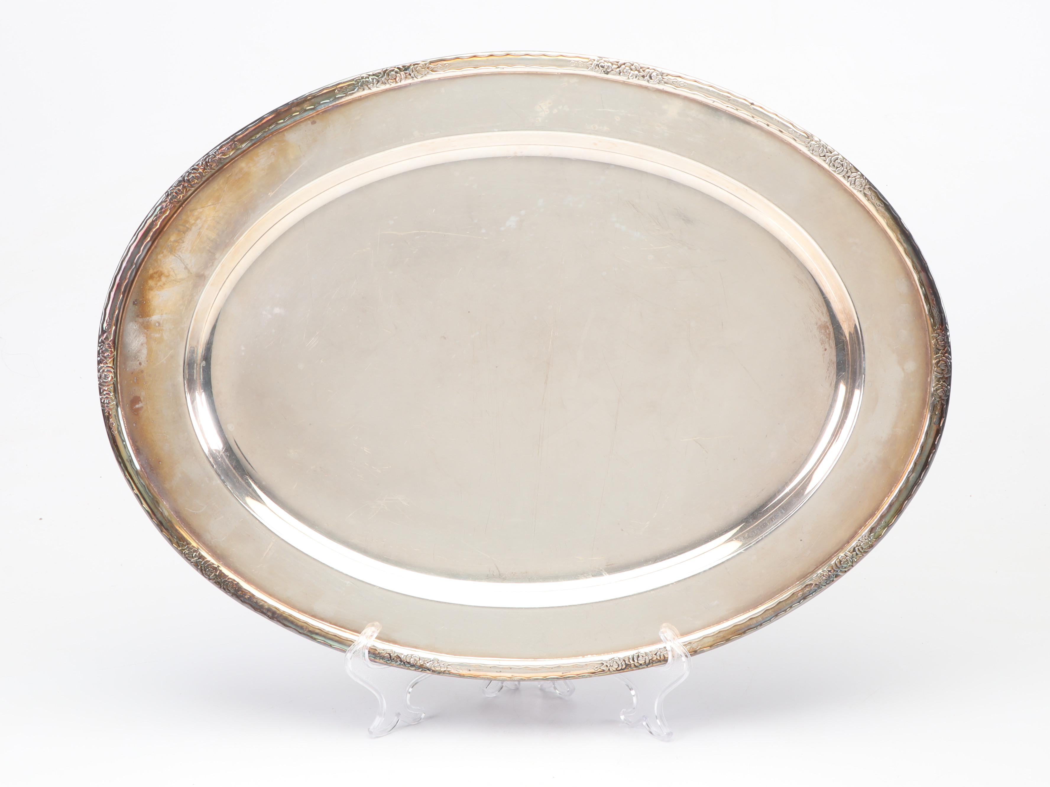 Wm Rogers, Wallace and Other Silver Plate Serveware